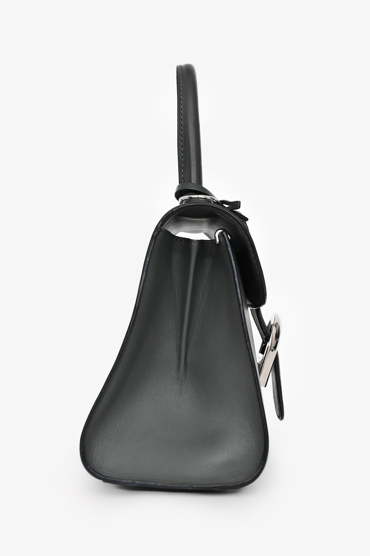 Delvaux Grey Brillant Mini S Box Calf with Strap