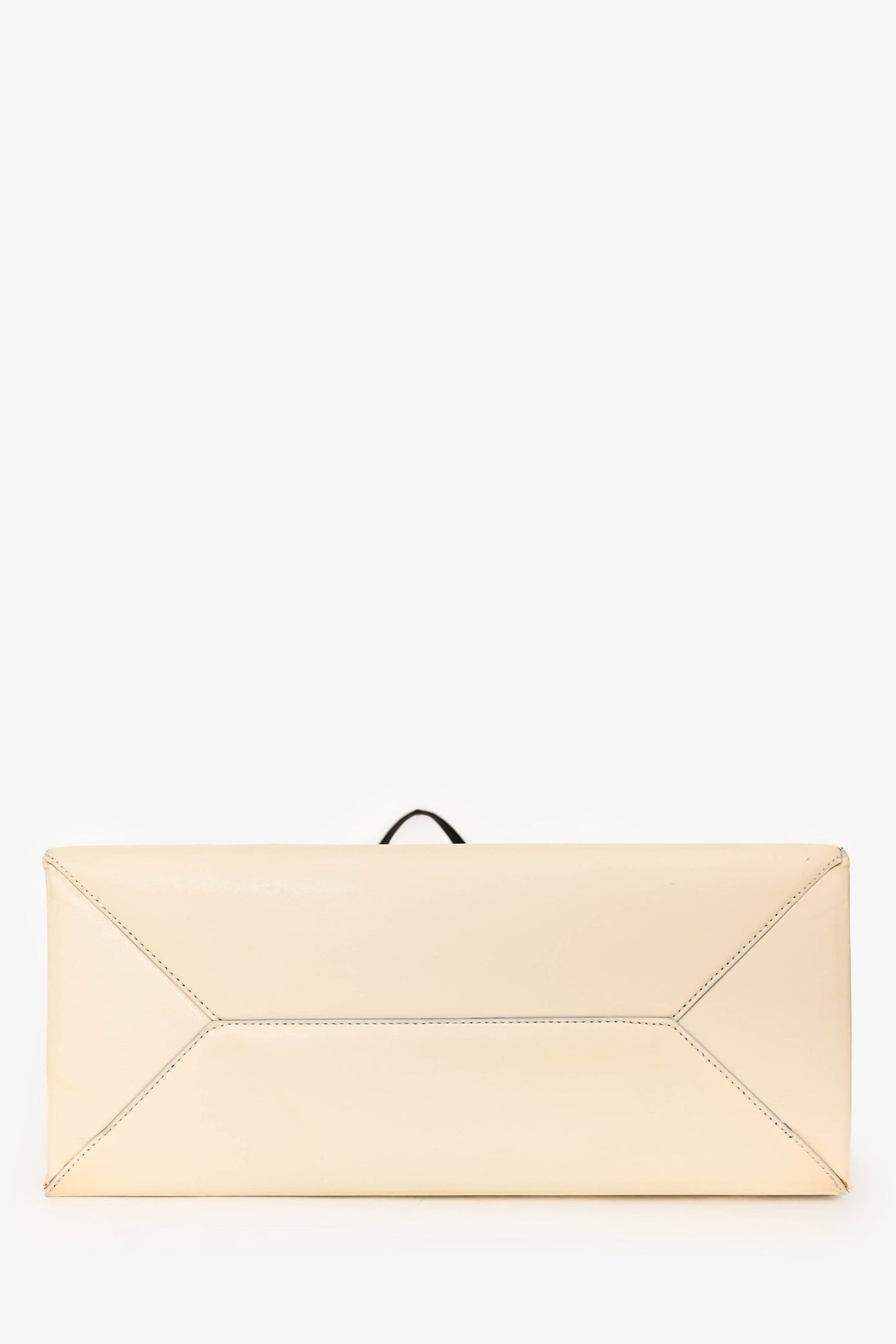 Stella McCartney Cream Leather Flat Tote