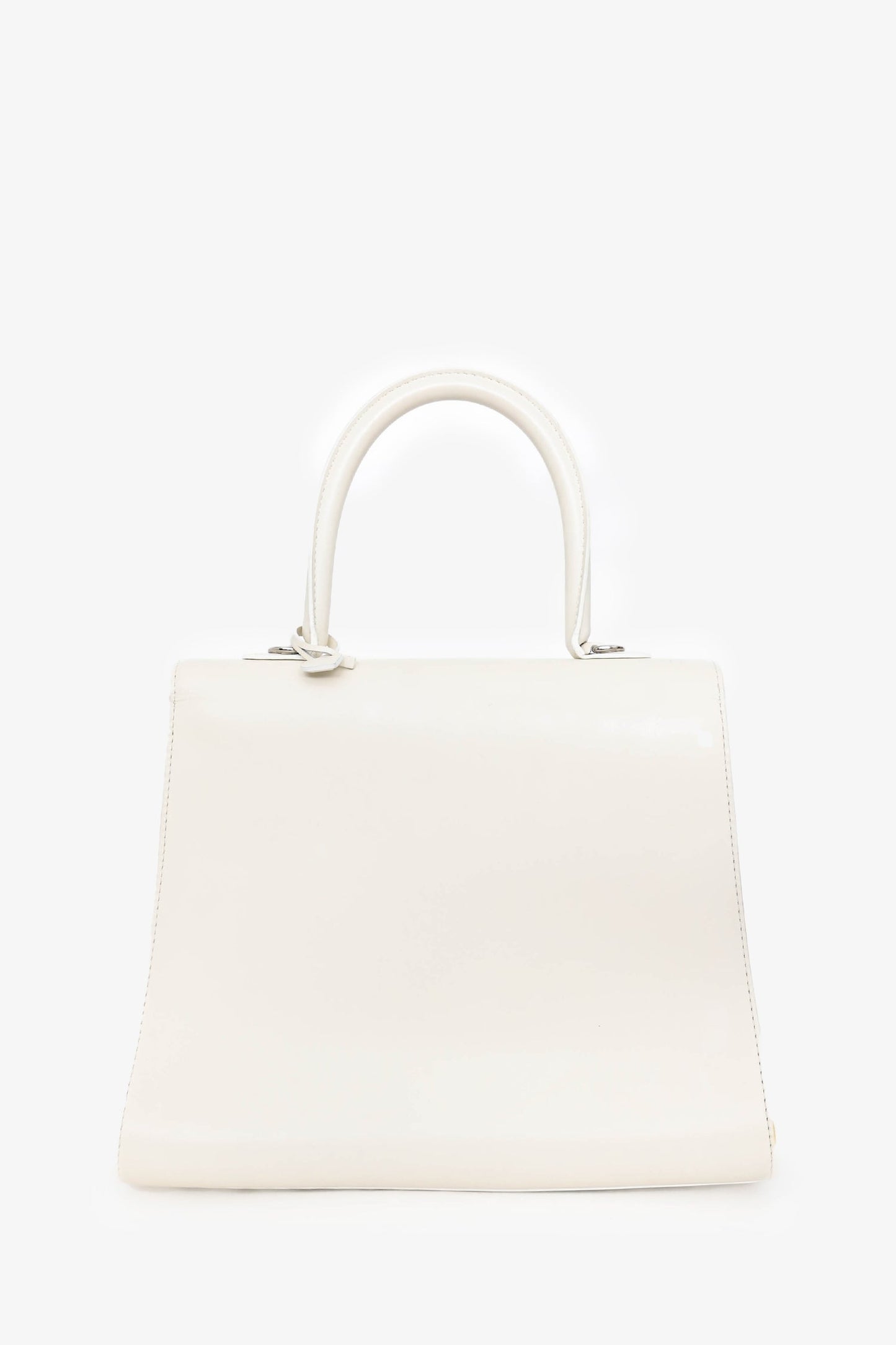 Delvaux 2018 White Box Calfskin Brilliant MM with Strap