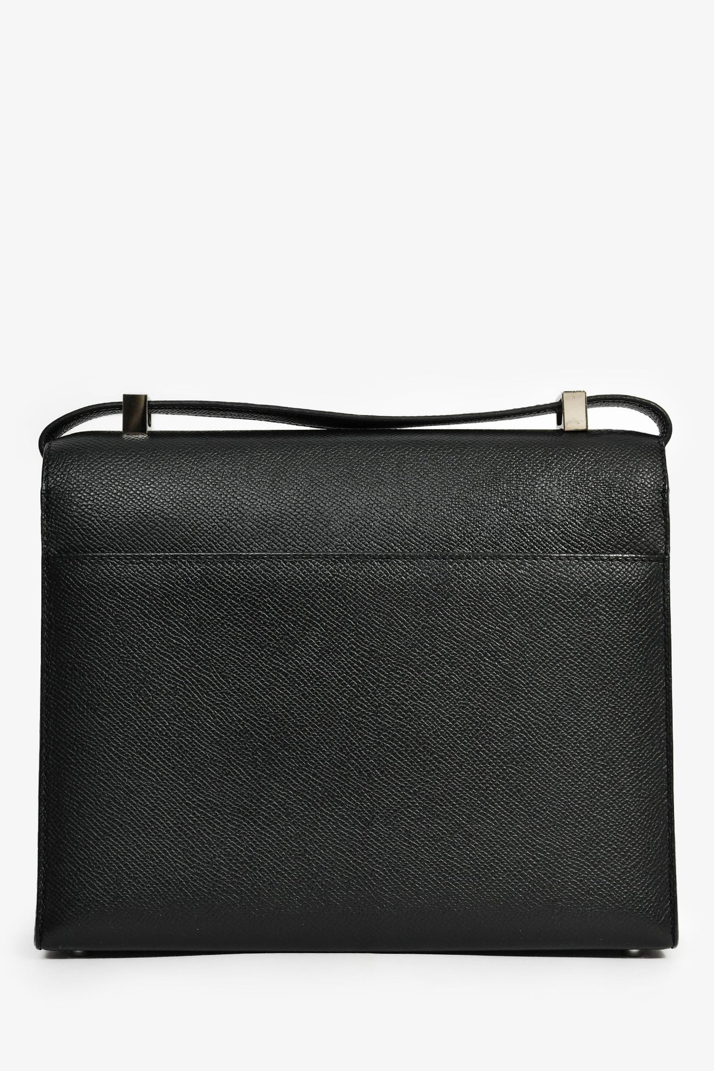 Hermes Black Epsom Leather Verrou 23 Shoulder Bag