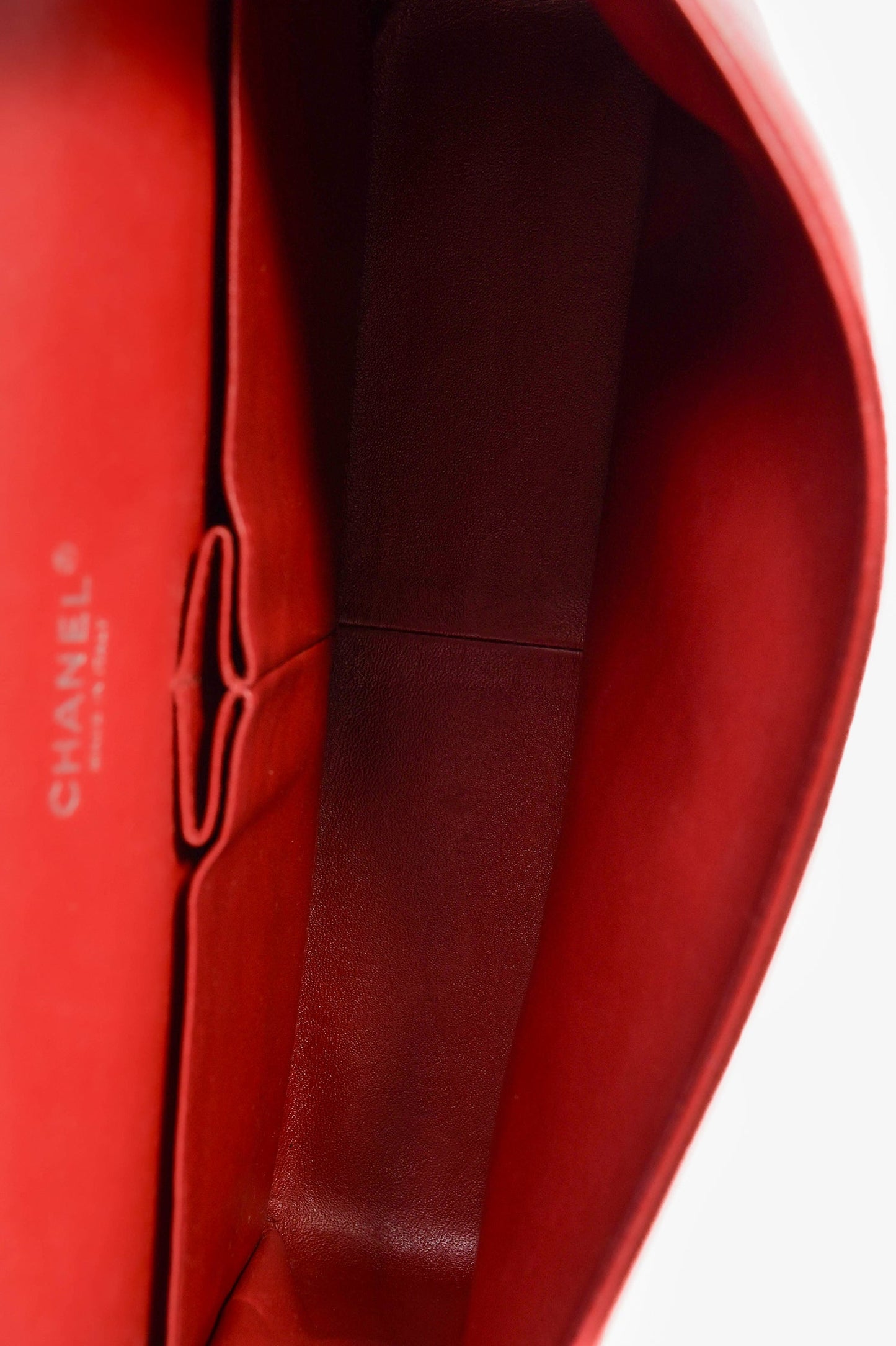 Chanel™ 2013-14 Burgundy Caviar Leather Medium Classic Double Flap Bag
