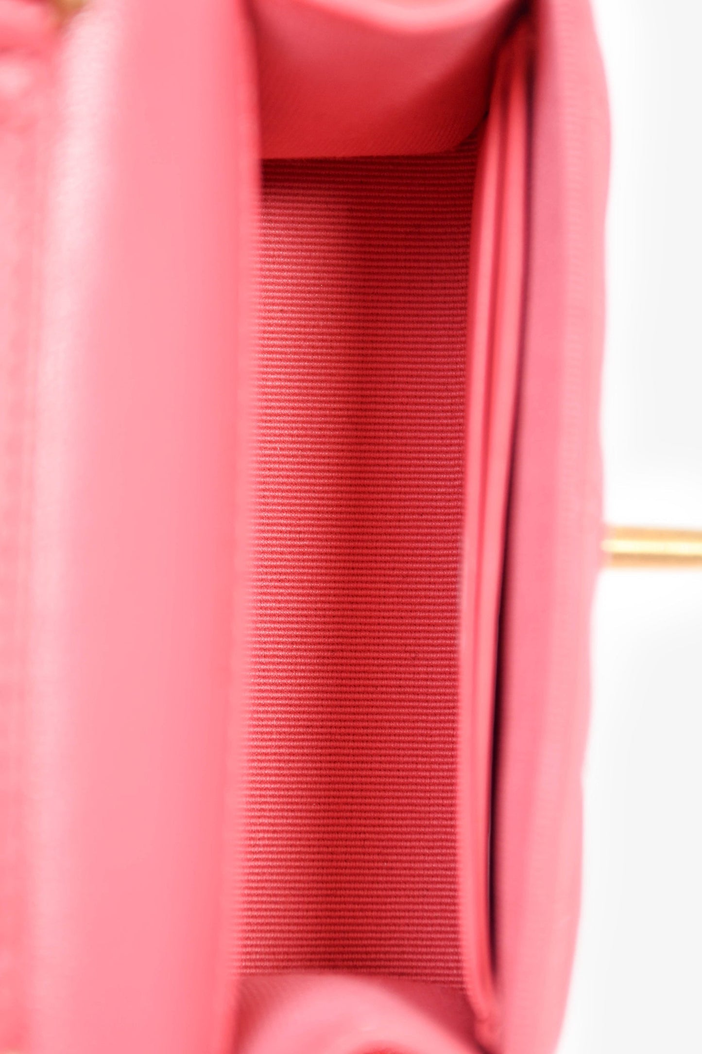 2022+ Chanel™ Pink Mini Coco Love Flap Bag