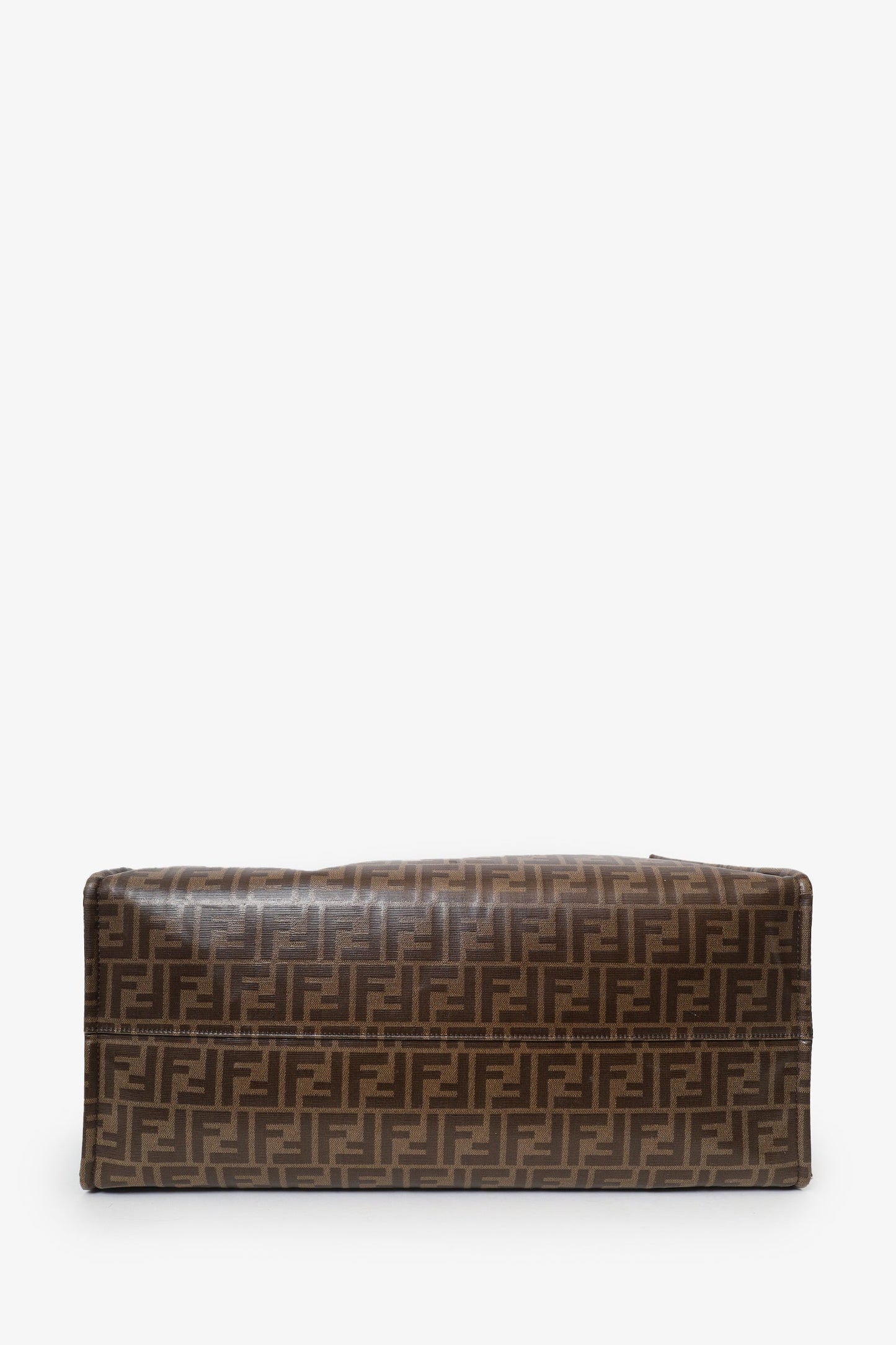 Fendi Brown FF Monogram Large Tote Bag