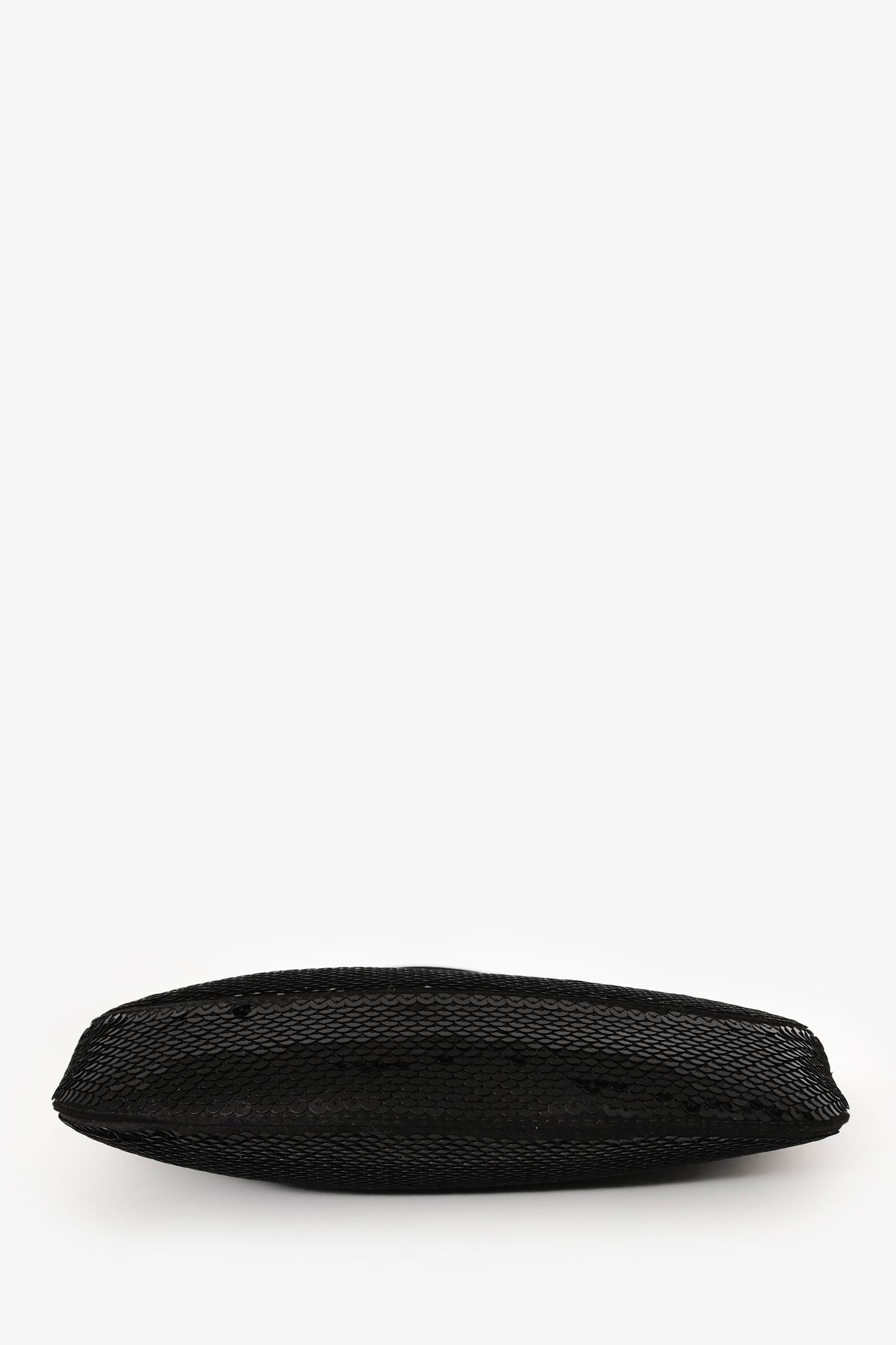 Prada Black/White Sequin 'Cleo' Small Shoulder Bag