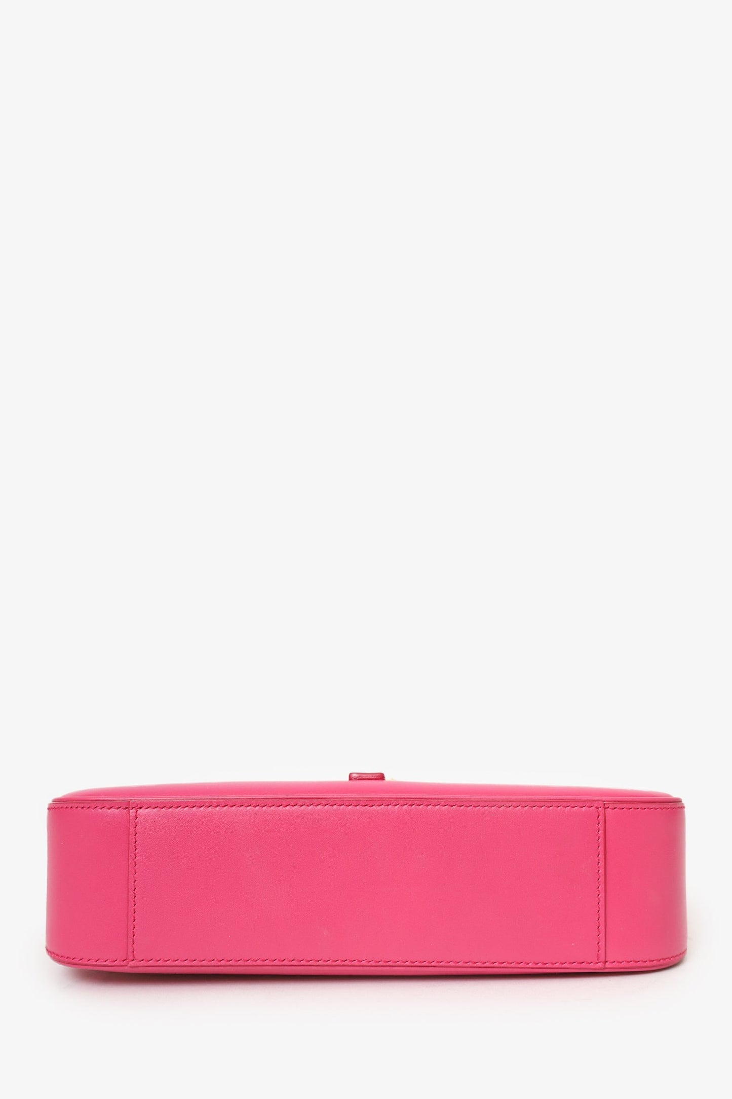 Saint Laurent Hot Pink Leather 'Le 5 à 7' Shoulder Bag