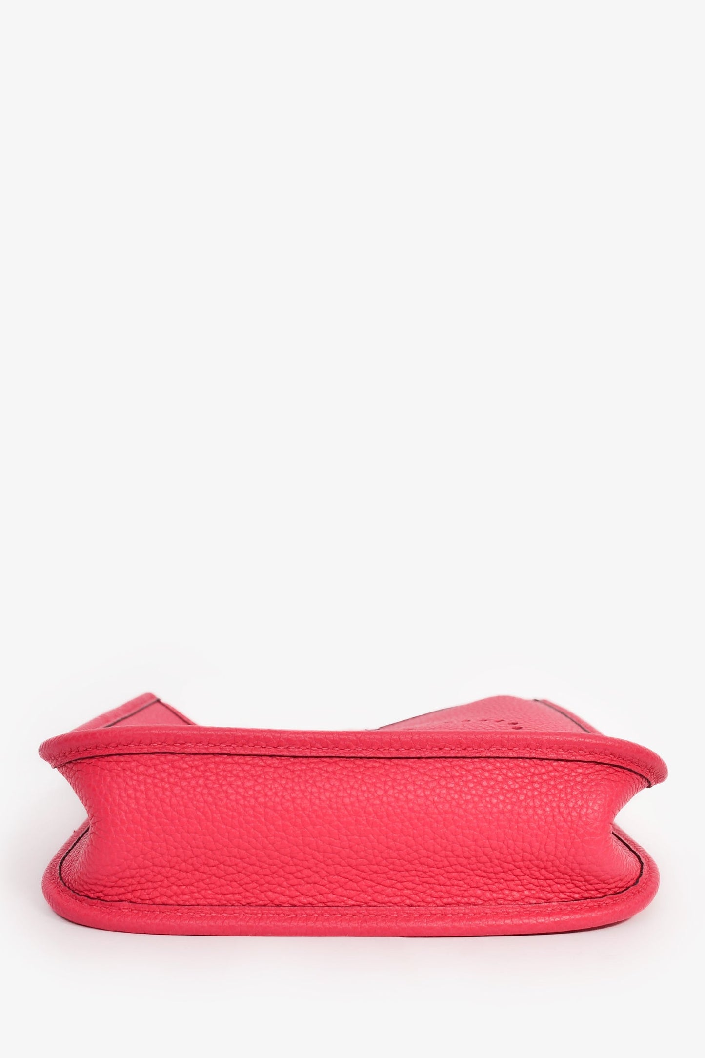 Hermès 2021 Pink Leather Evelyn TPM Crossbody PHW