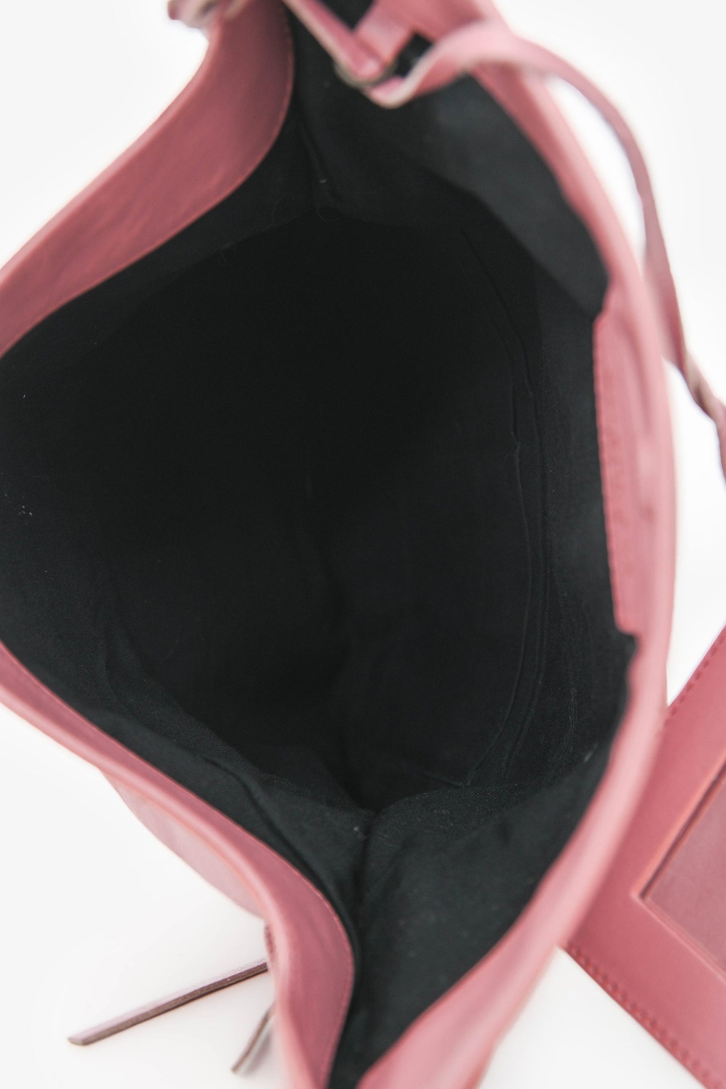 Balenciaga Pink Leather Envelope Clutch