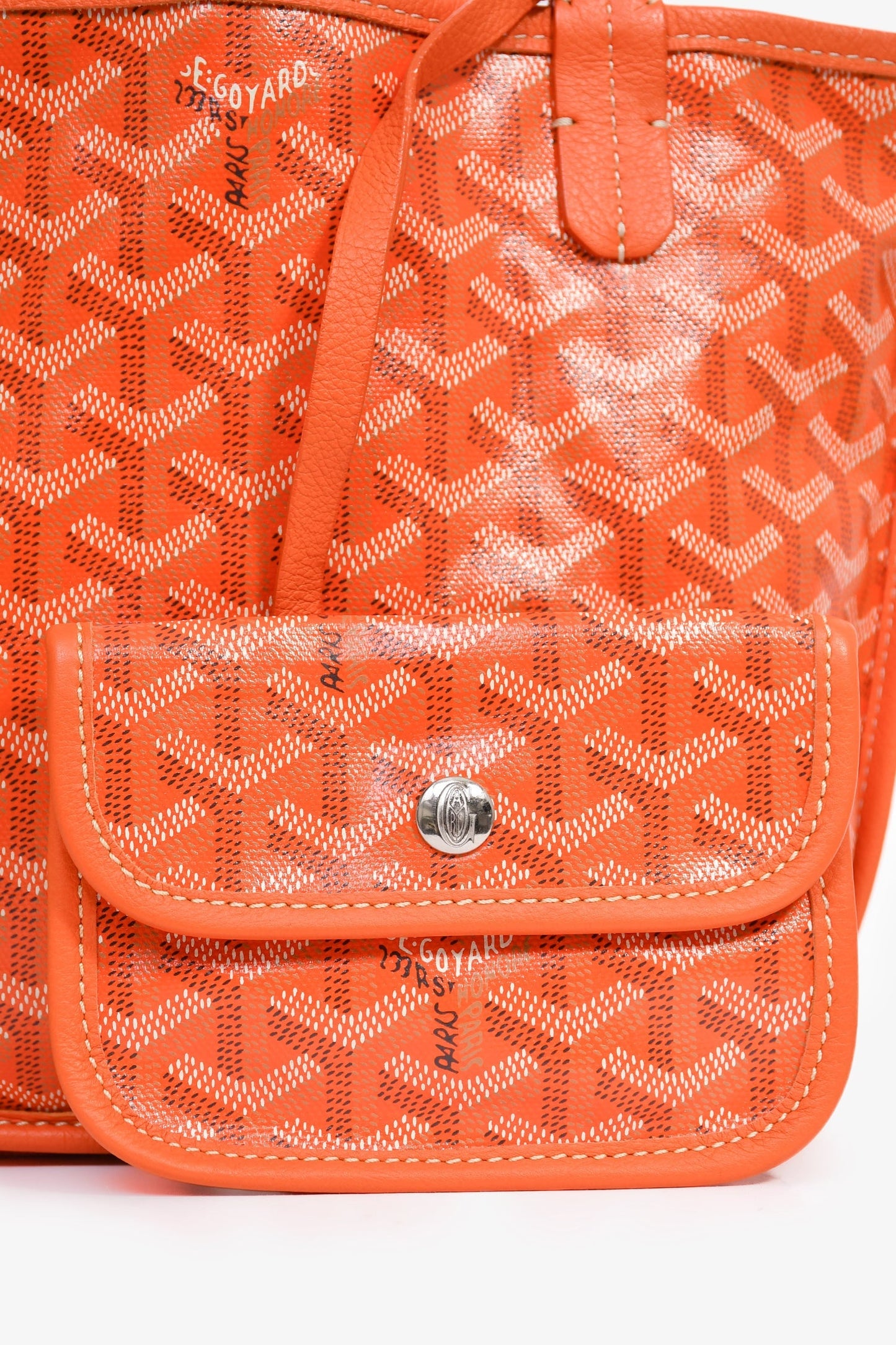 Goyard Anjou Mini Tote - Orange (NWT)