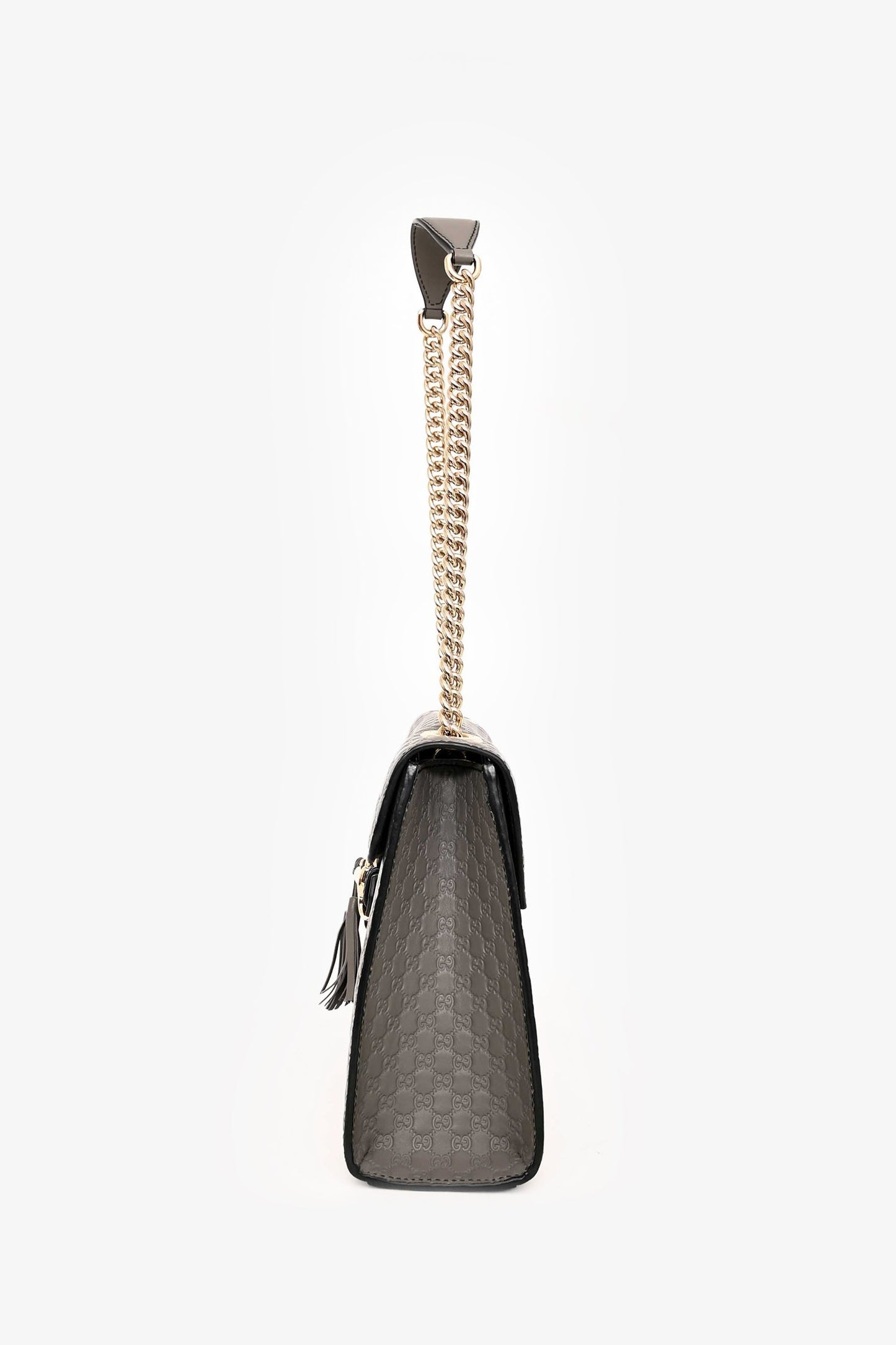 Gucci Grey Guccisima Medium Emily Shoulder Bag
