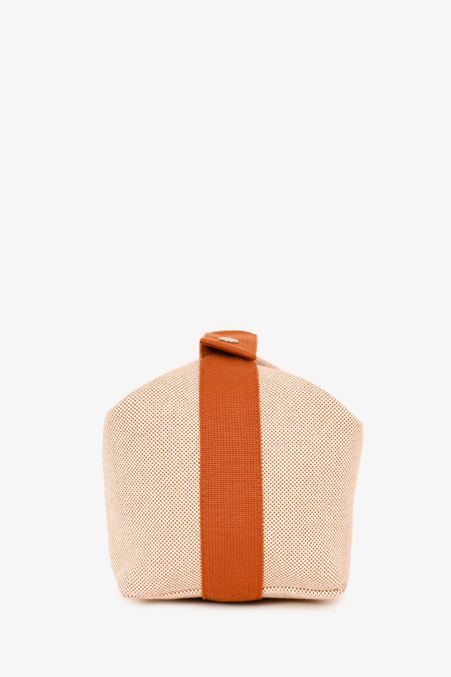 Hermès Large Toile Bride-A-Brac Cabriole Case