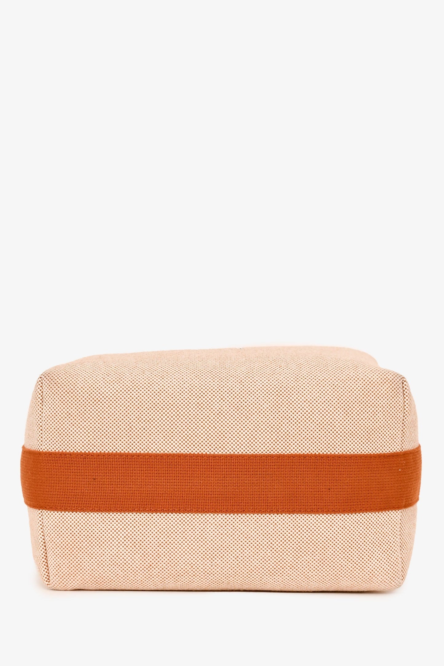 Hermès Large Toile Bride-A-Brac Cabriole Case