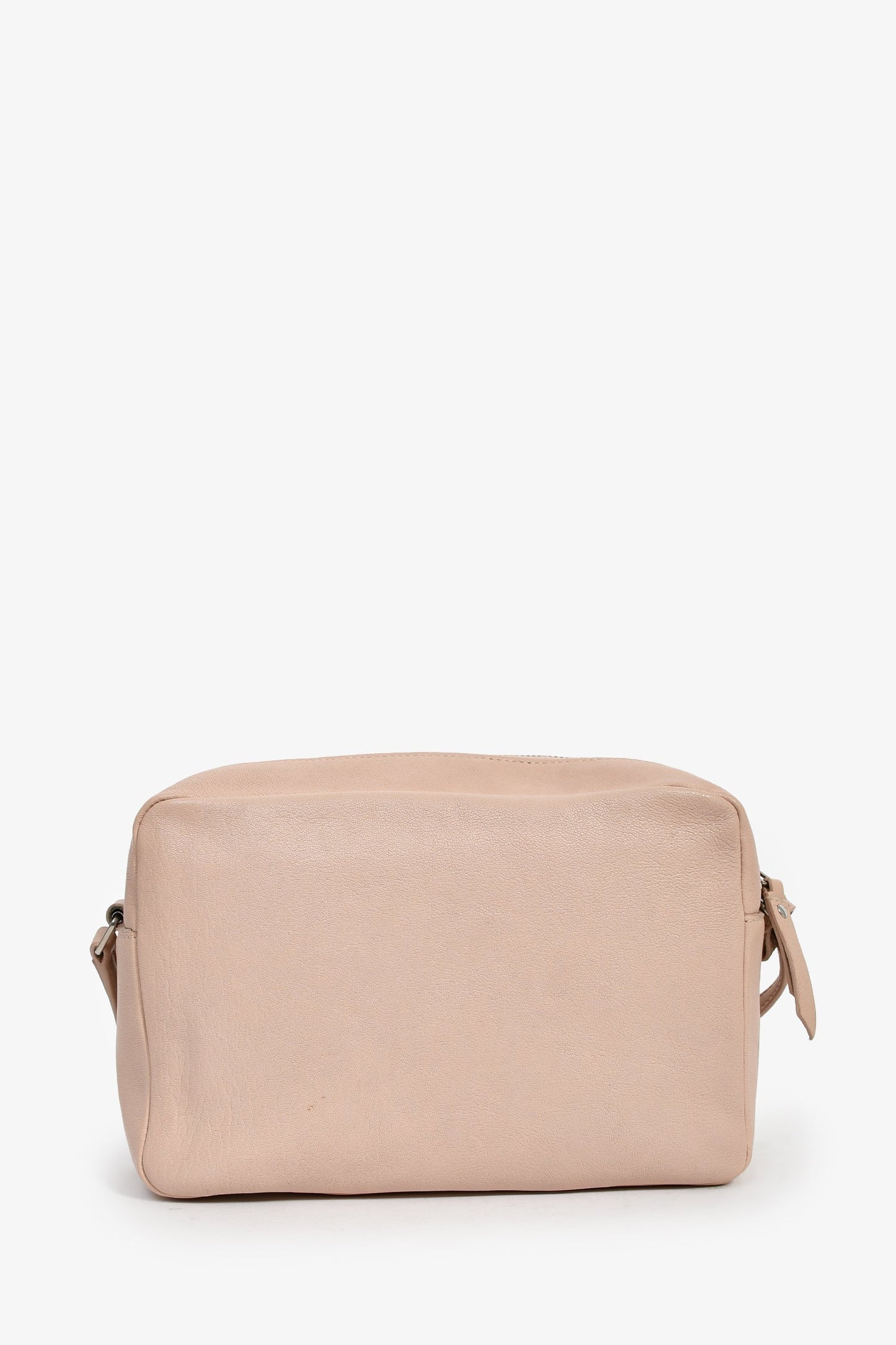 Saint Laurent 2017 Blush Pink Leather Tassel Camera Crossbody
