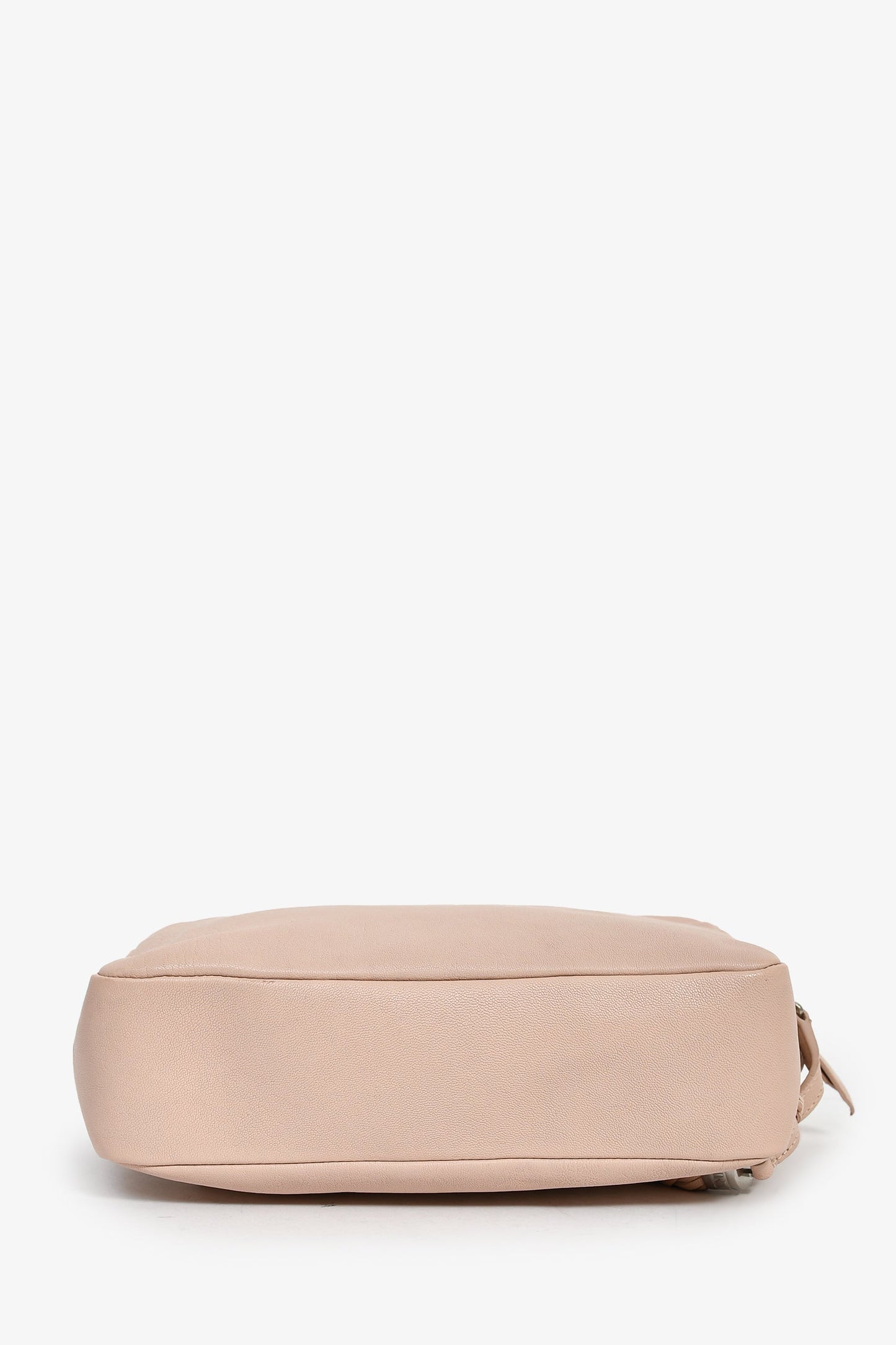 Saint Laurent 2017 Blush Pink Leather Tassel Camera Crossbody