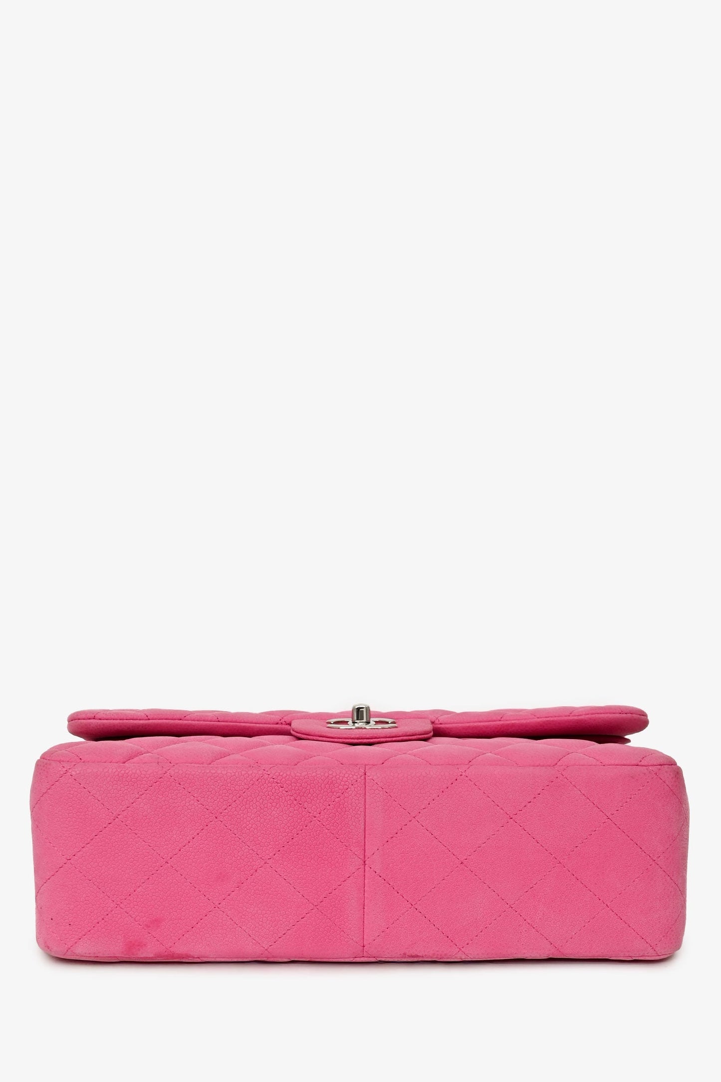 Chanel™ 2013/14 Pink Caviar Jumbo Double Flap SHW