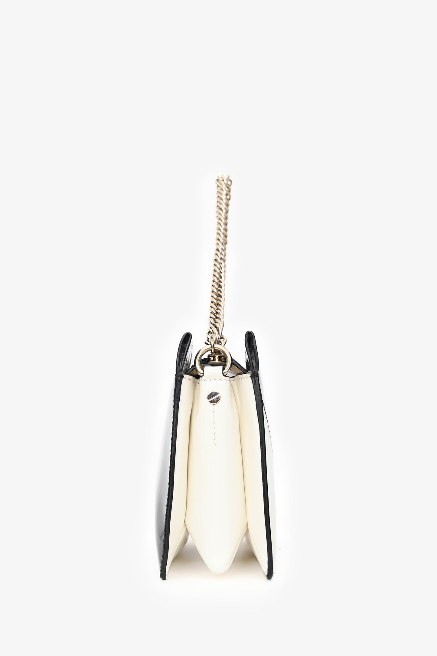 Givenchy Black Patent/Snake Print Leather Cross 3 Bag with Strap