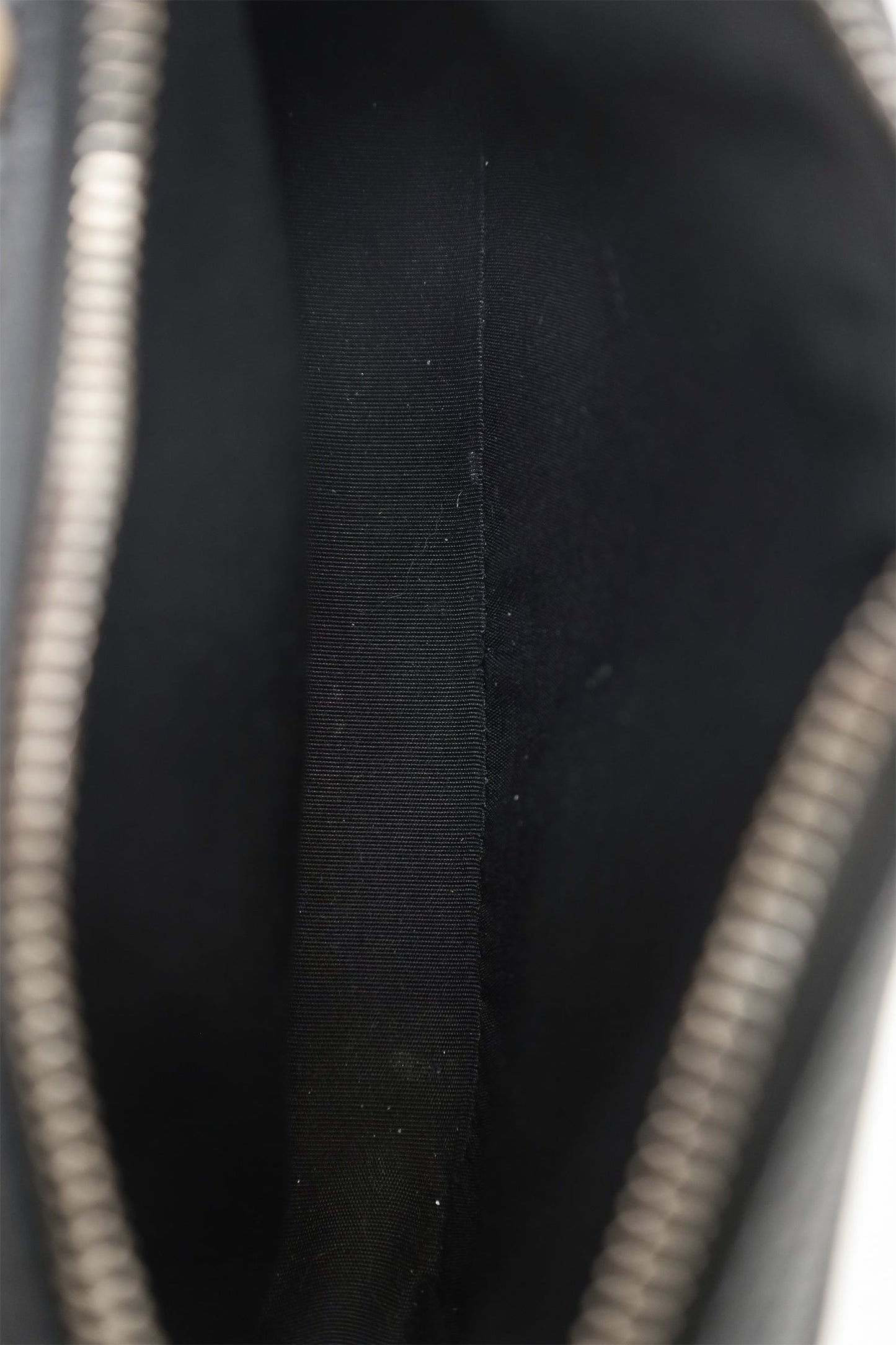 Christian Dior 2019 Black Grained Calfskin Double Zip Crossbody