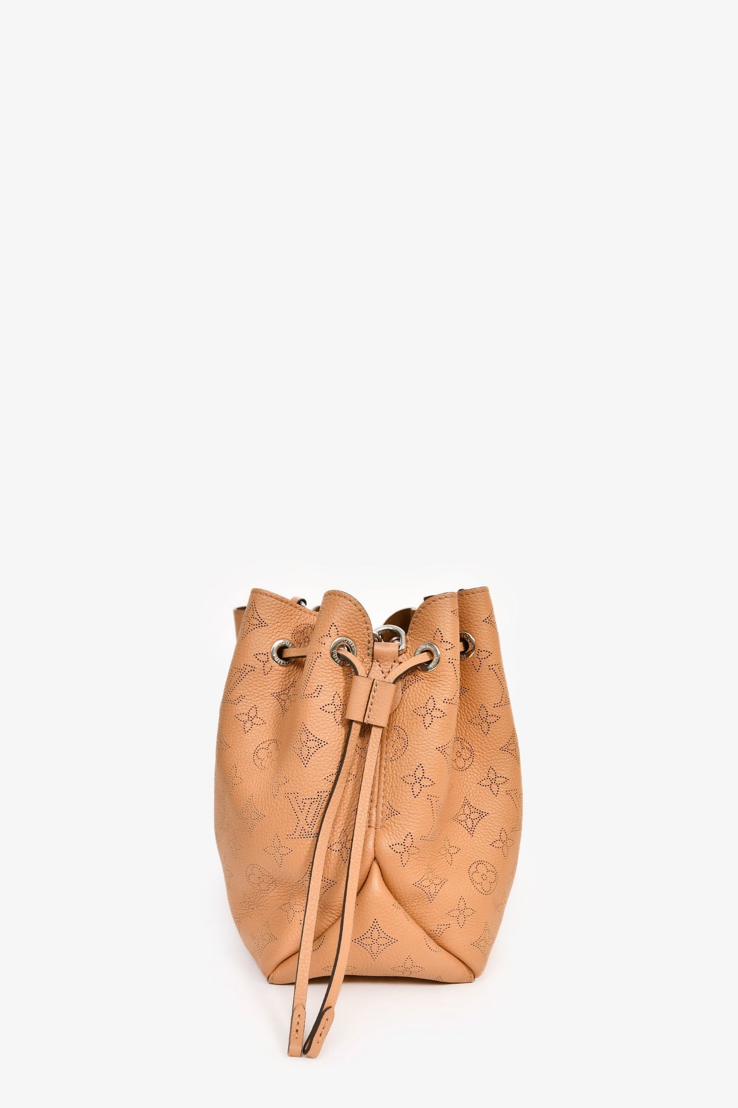 Louis Vuitton Camel Mahina Leather 'Bella' 3-Way Tote
