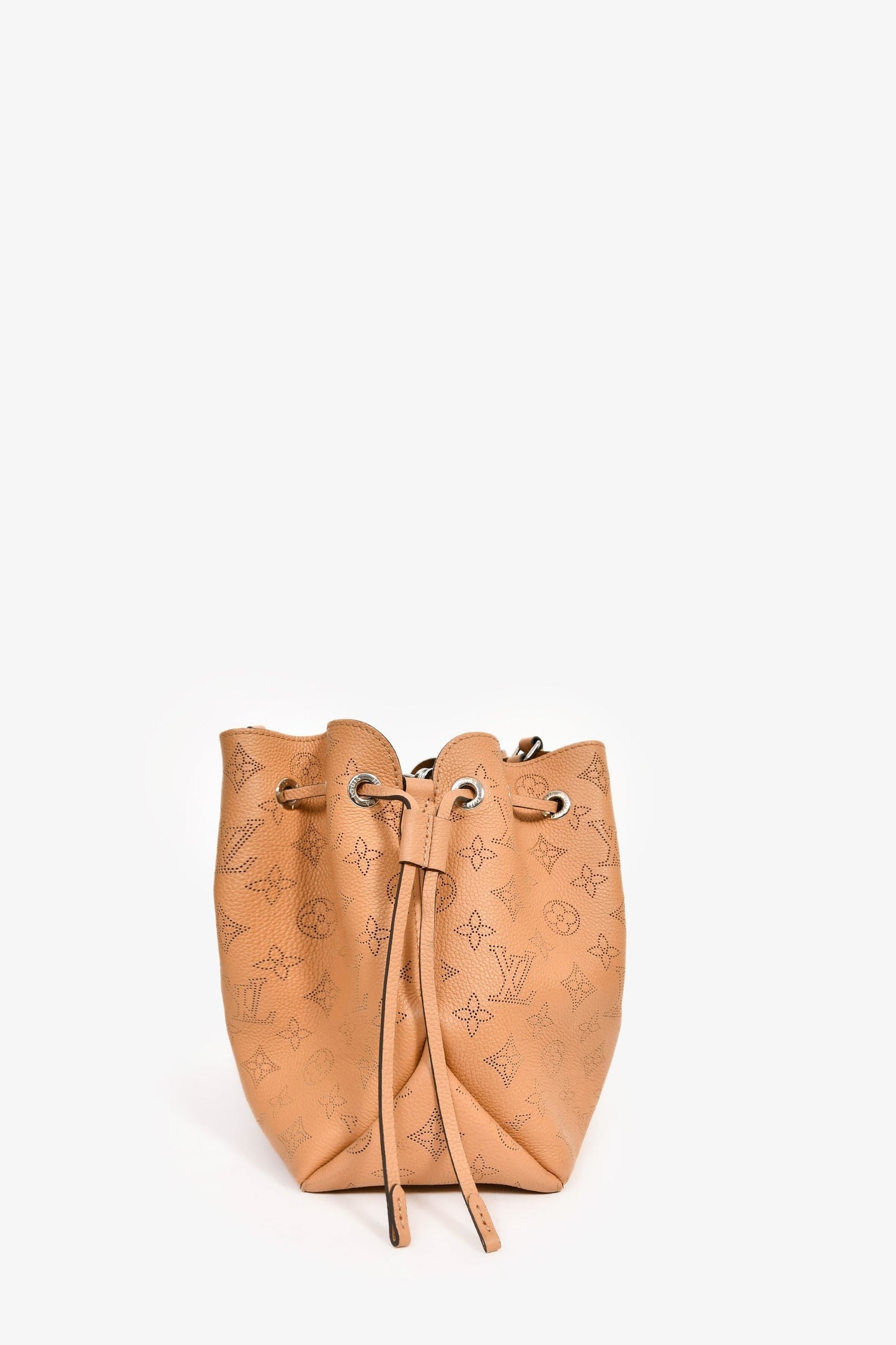 Louis Vuitton Camel Mahina Leather 'Bella' 3-Way Tote