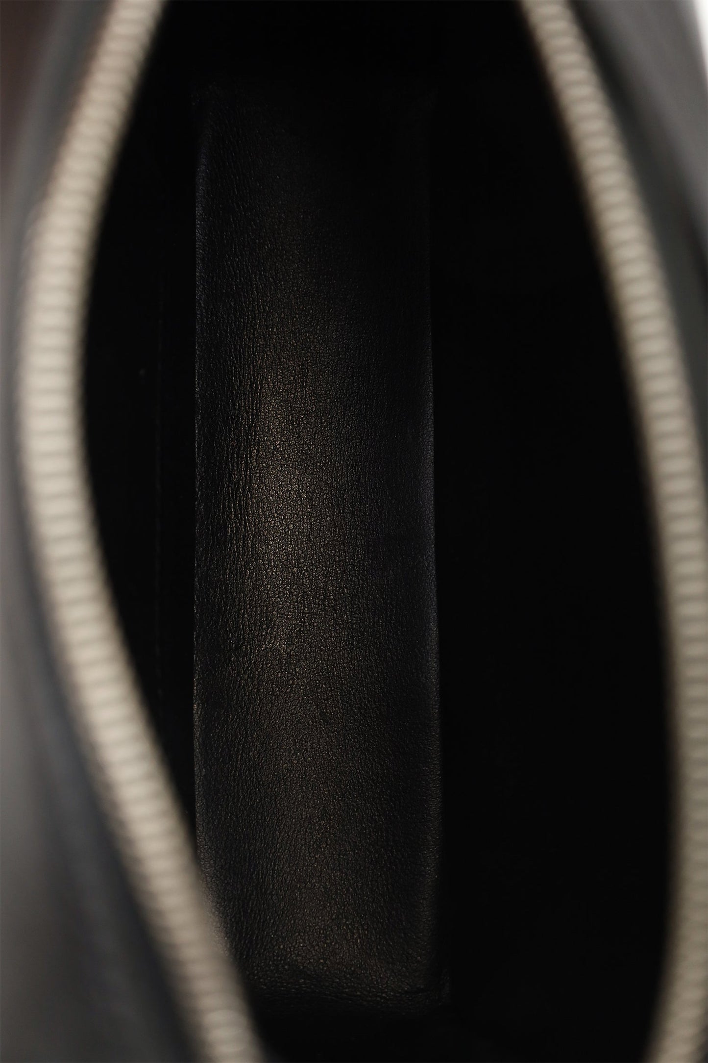 The Row Black Leather Regent Crossbody Bag
