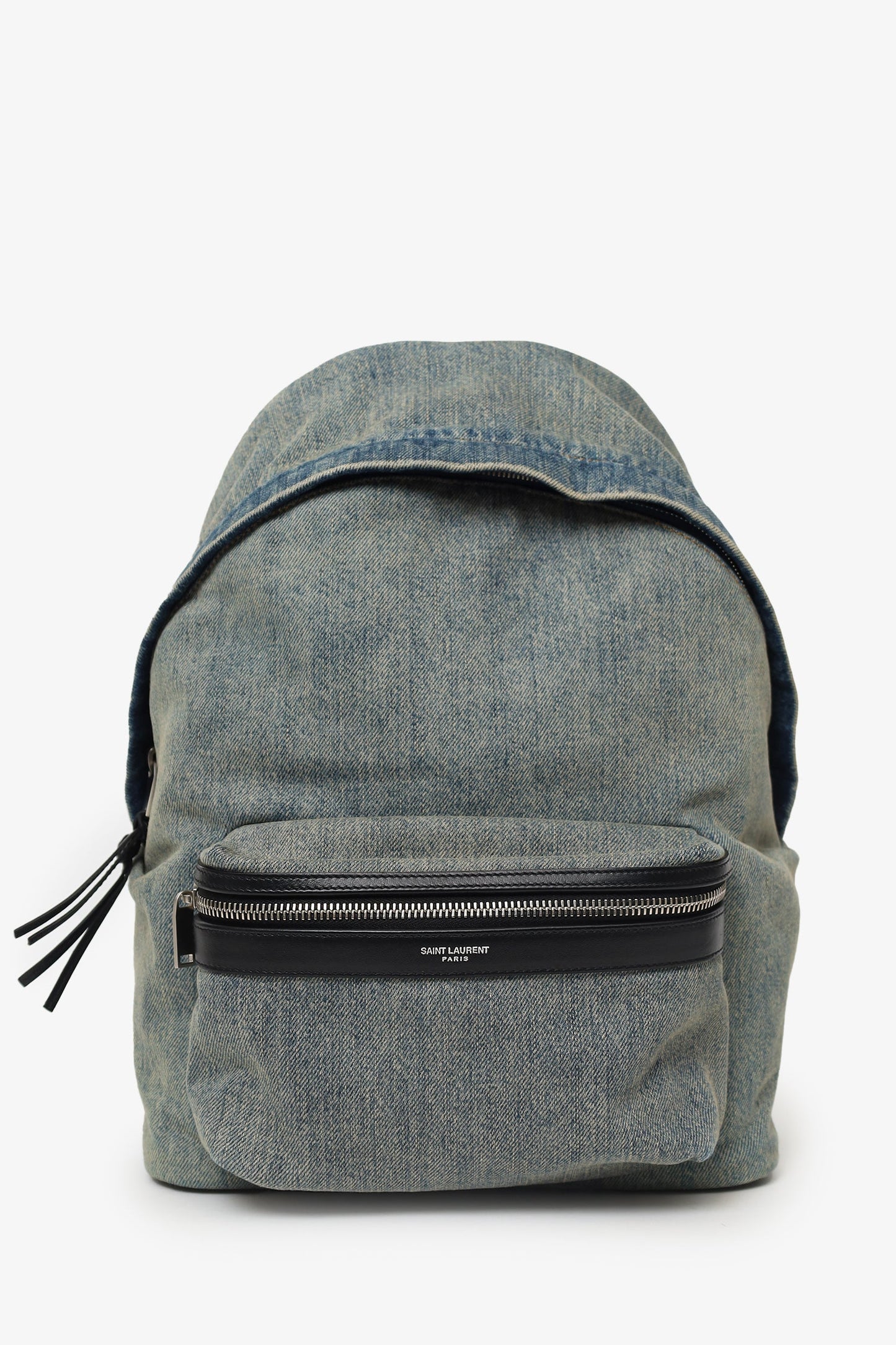 Saint Laurent Denim City Backpack