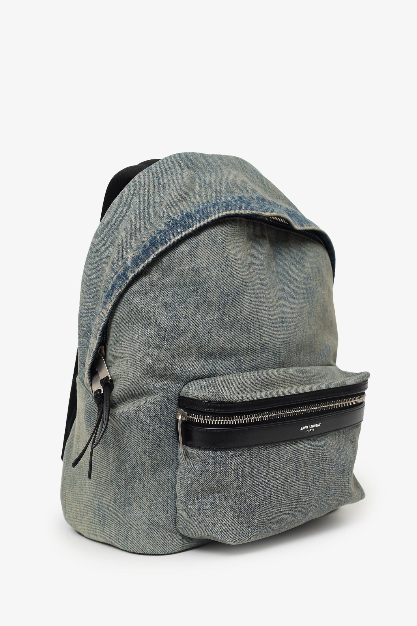 Saint Laurent Denim City Backpack