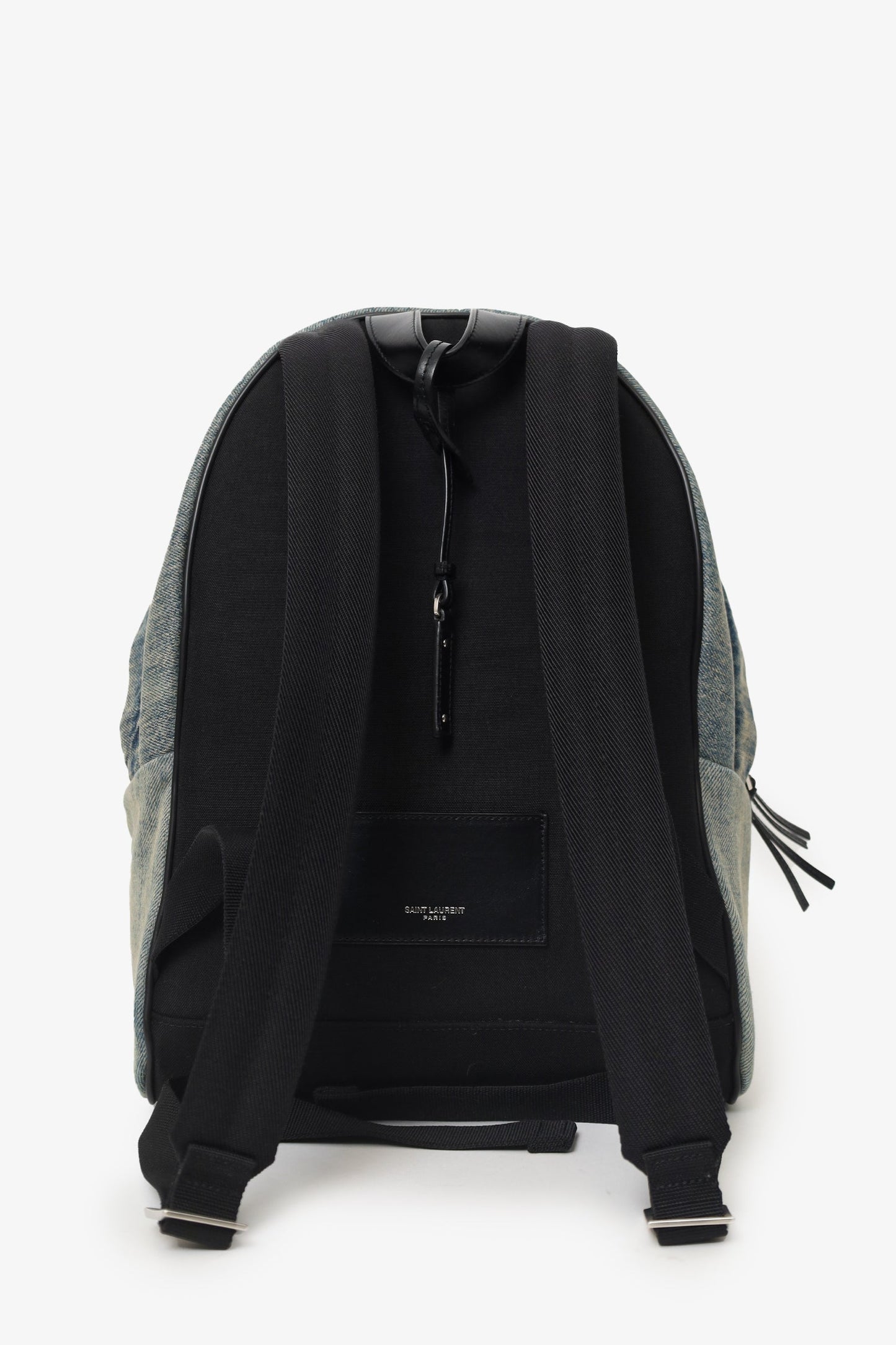Saint Laurent Denim City Backpack