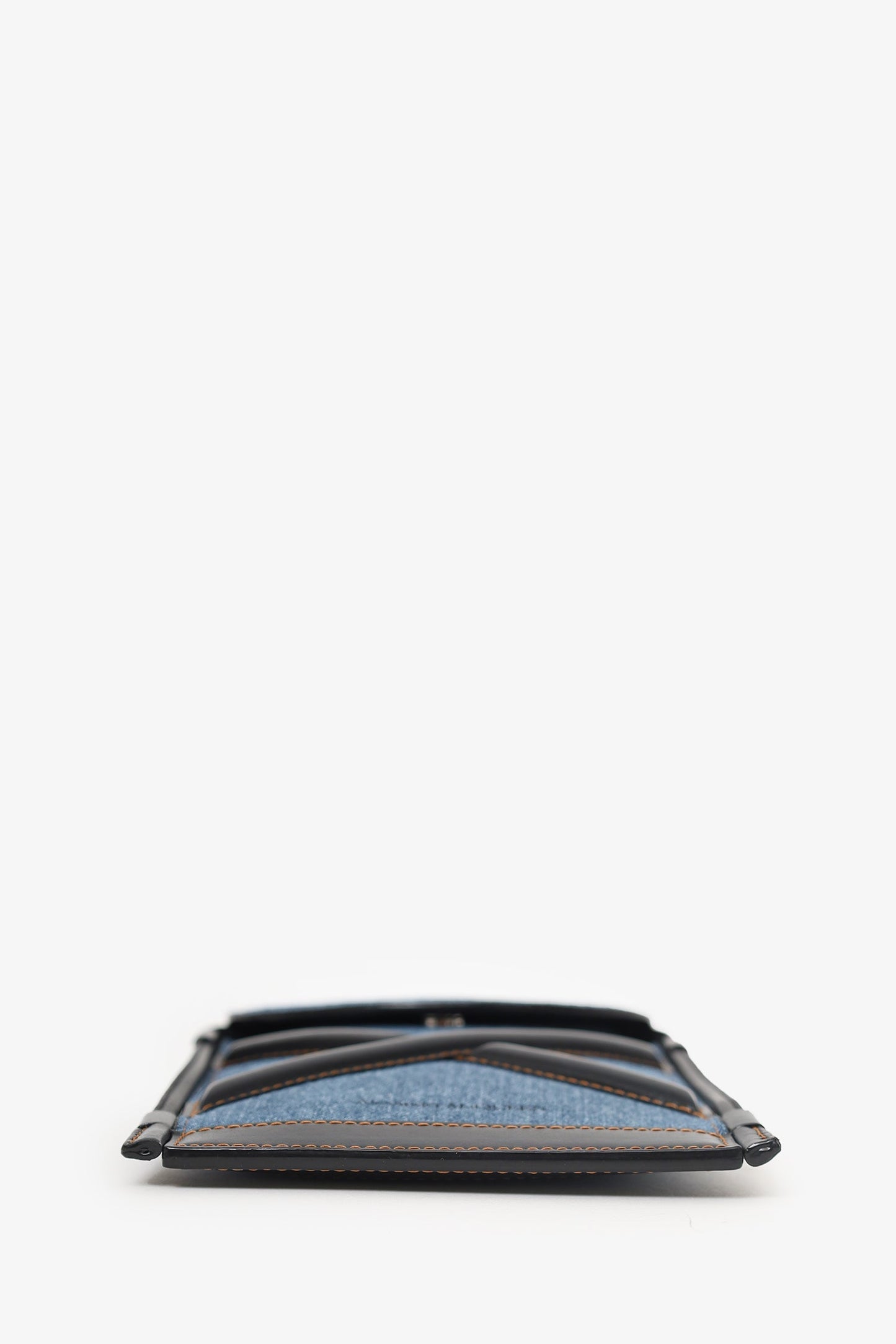 Alexander McQueen Denim Leather Crossbody Bag