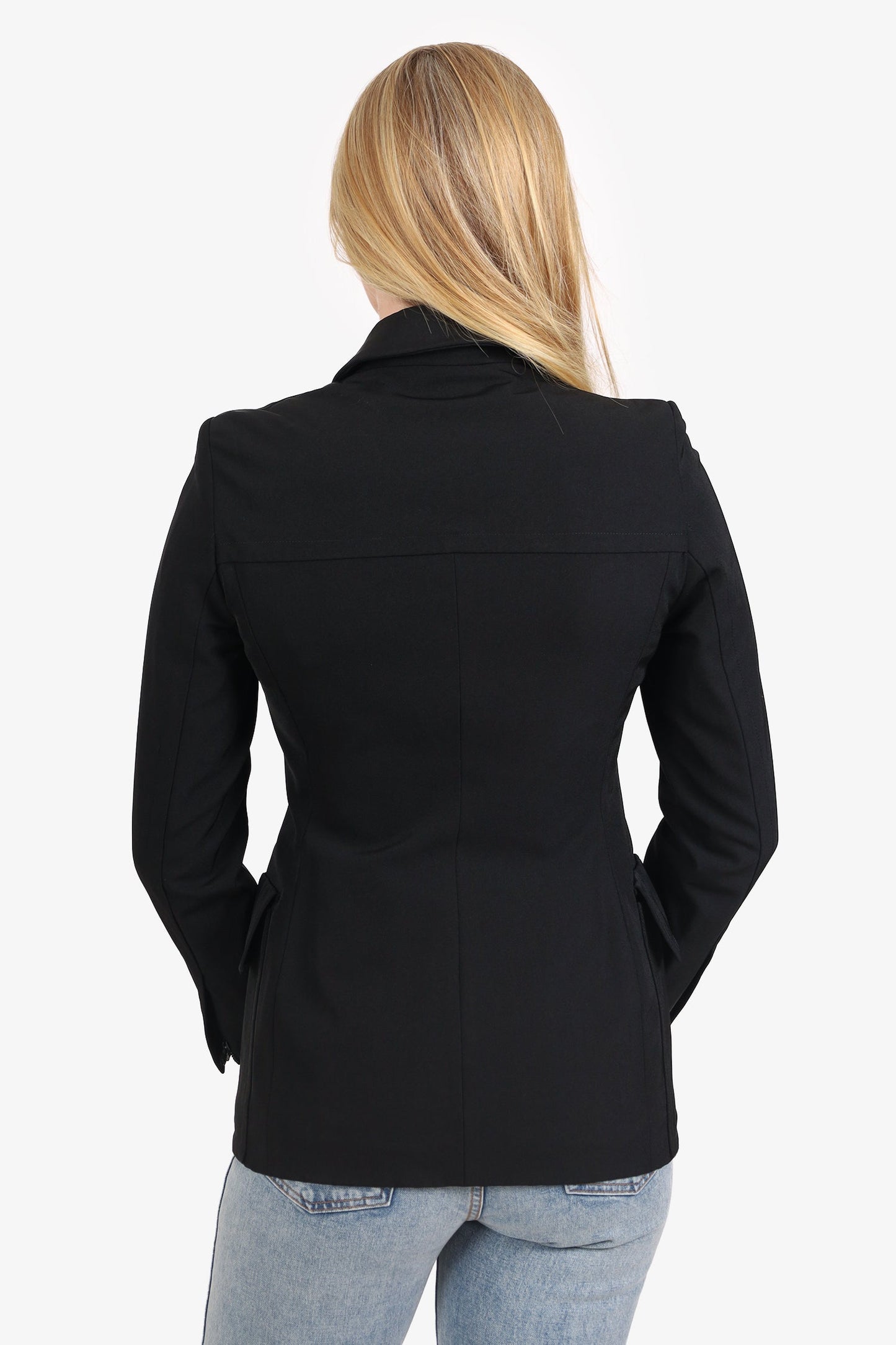 Gucci Black Utility Zip Up Jacket Size 40