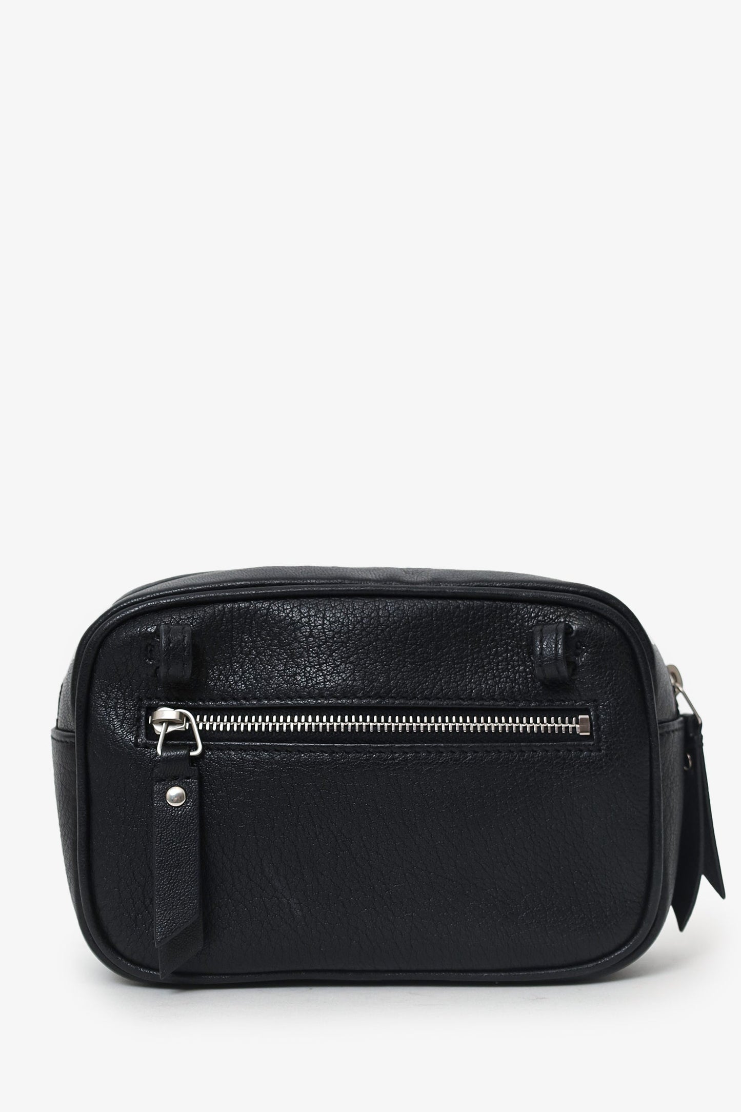 Saint Laurent Black Lambskin Monogram Lou Belt Bag
