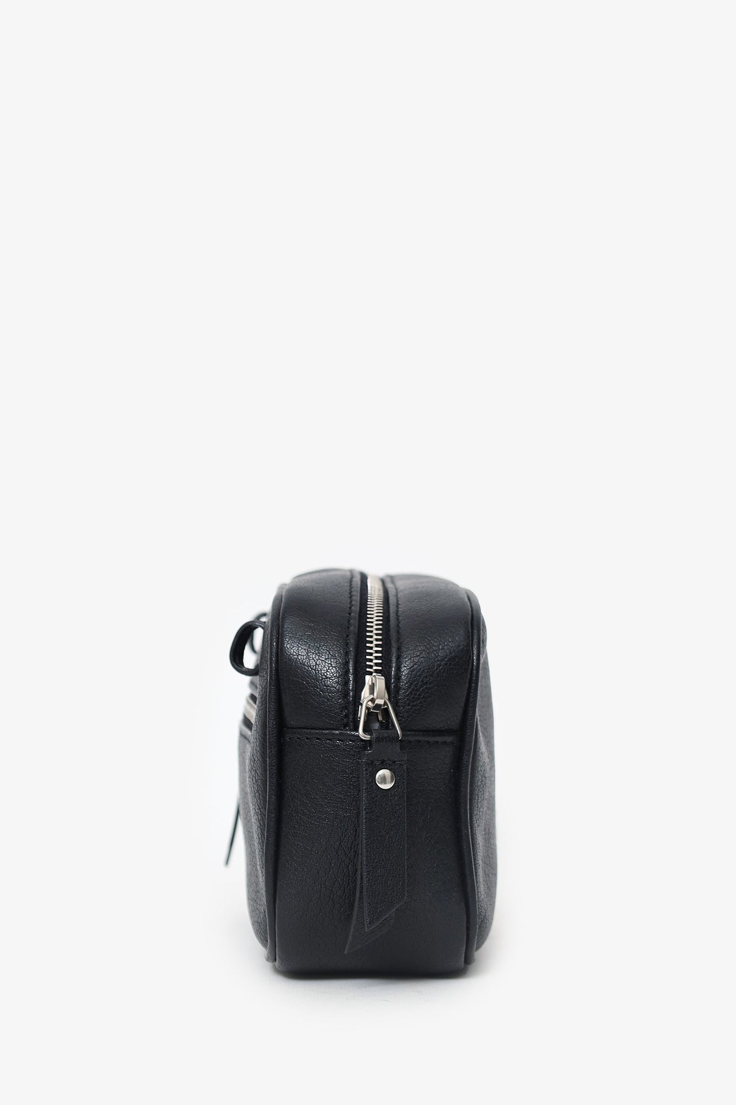 Saint Laurent Black Lambskin Monogram Lou Belt Bag