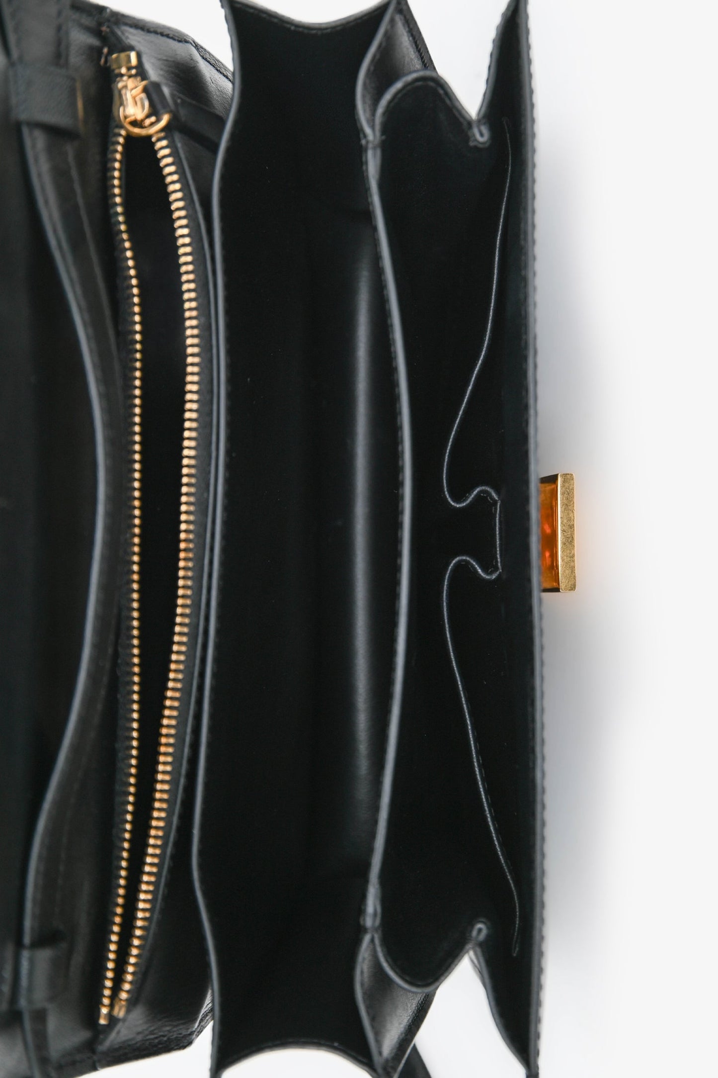 Celine Black Box Calfskin Pony Hair Leopard Medium Box Flap Bag