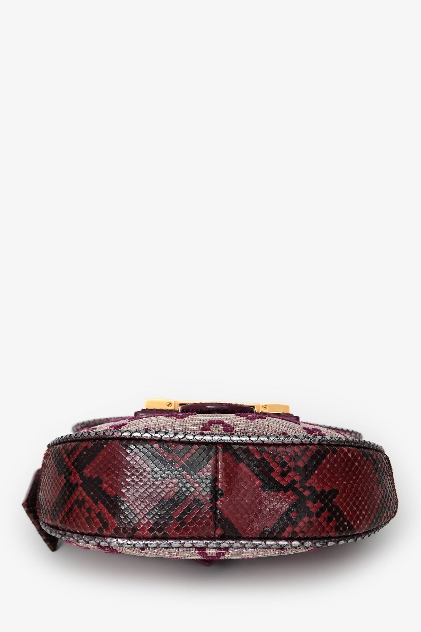 Louis Vuitton 2011 Limited Edition Purple Monogram Python Trim 'Empire Ponant' Crossbody Bag