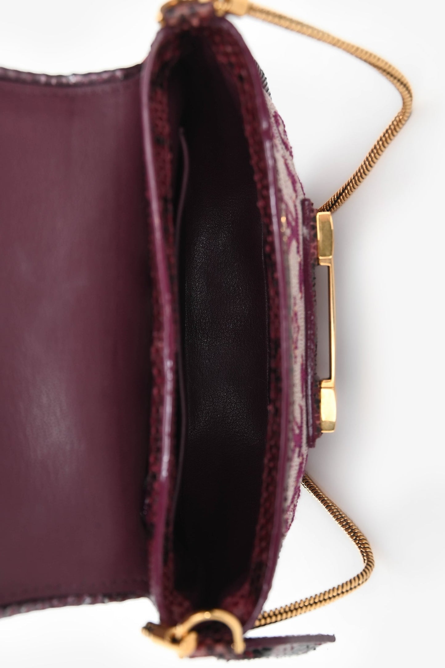 Louis Vuitton 2011 Limited Edition Purple Monogram Python Trim 'Empire Ponant' Crossbody Bag