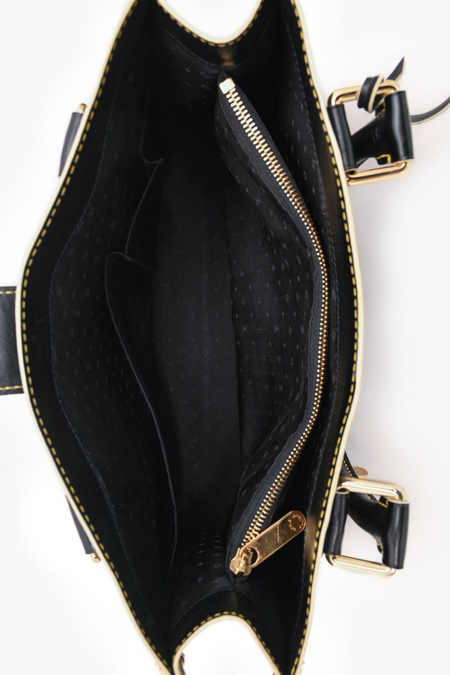 Louis Vuitton Black Suhali Leather Le Fabuleux Tote