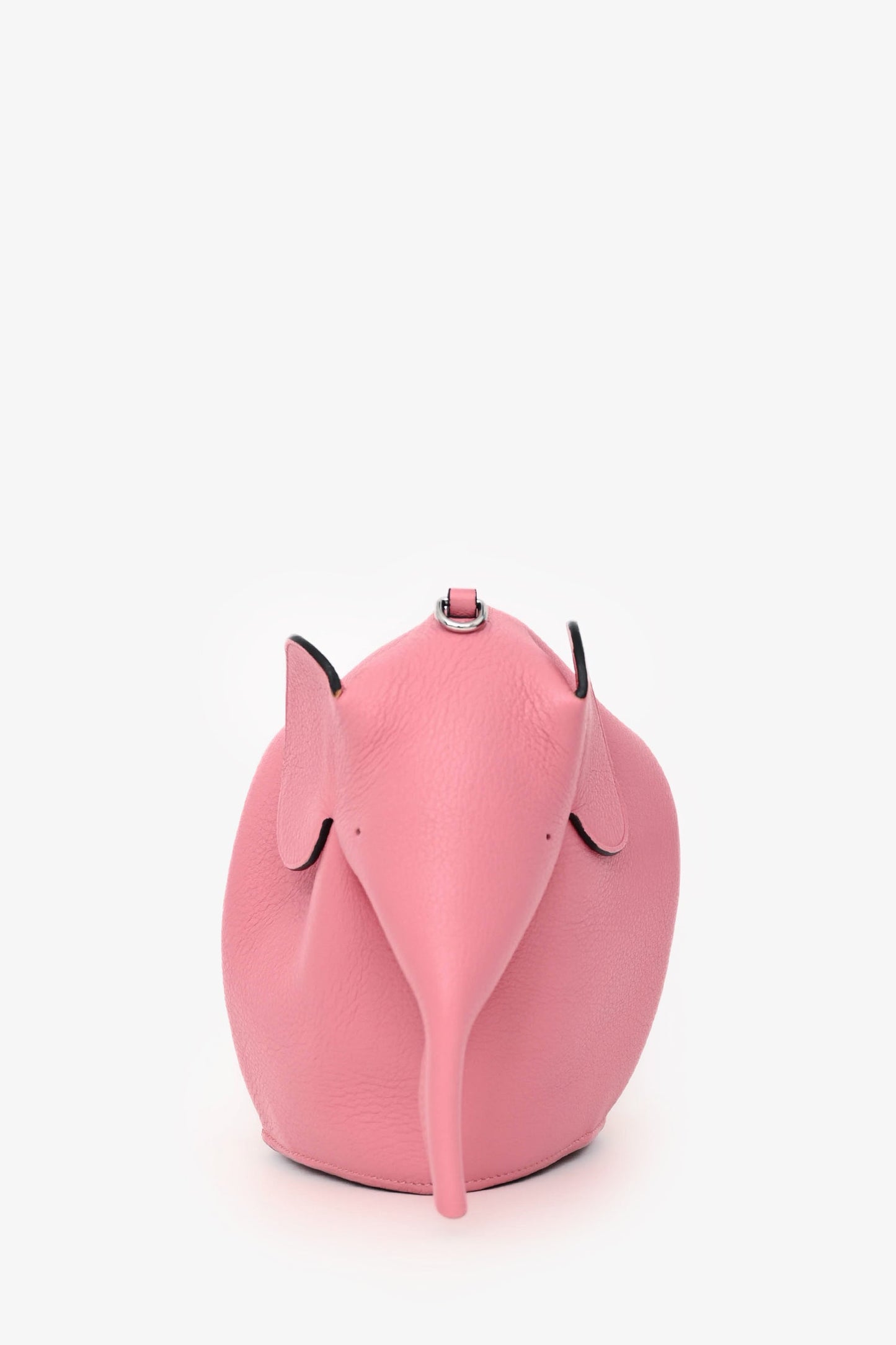 Loewe 2016 Pink Leather Elephant Crossbody