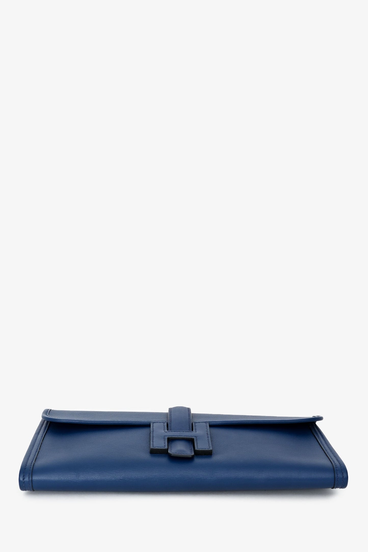 Hermes 2014 Blue Swift Jige Elan 29 Clutch