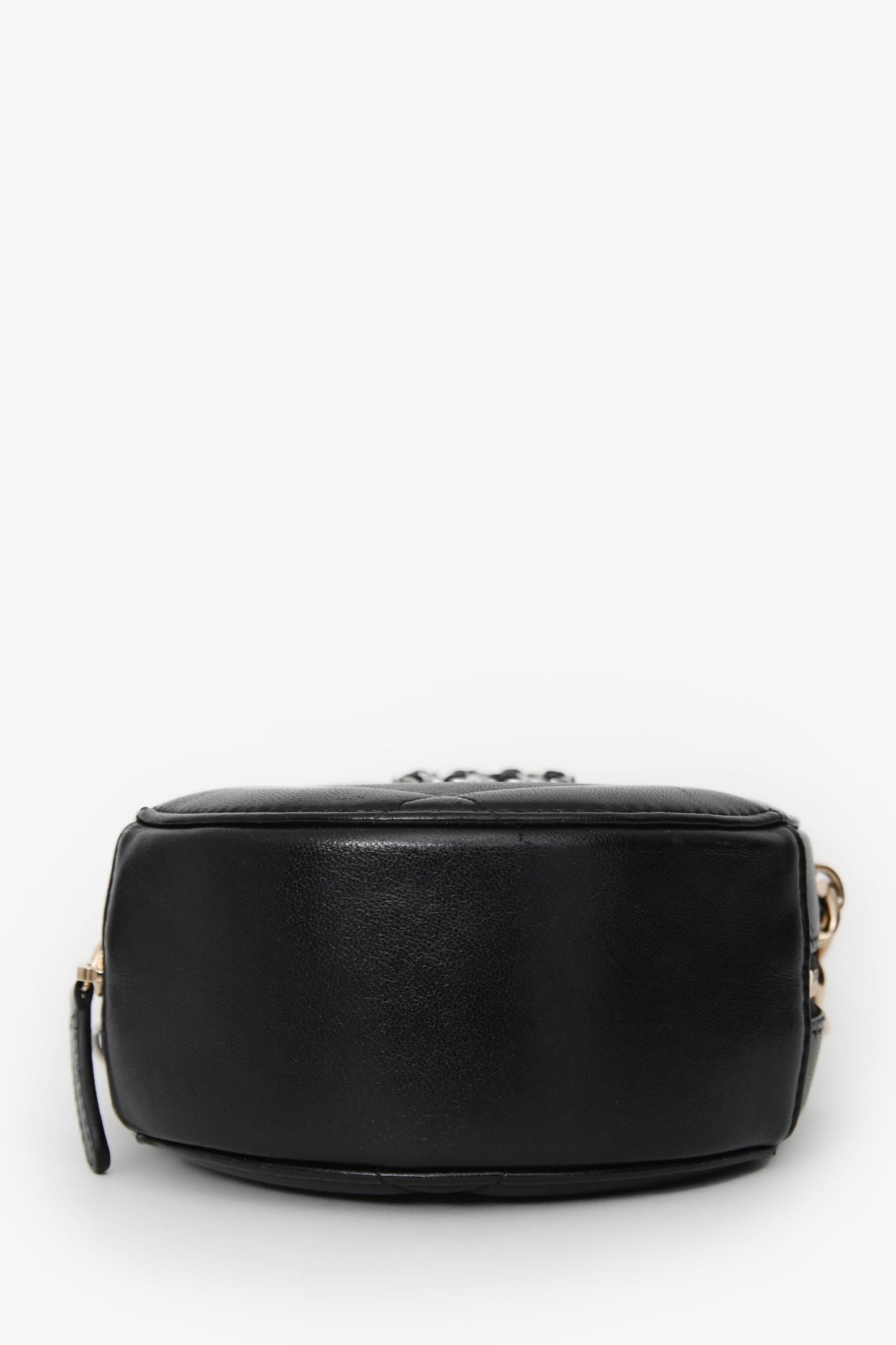 Chanel™ Black Leather Quilted 19 Clutch Bag