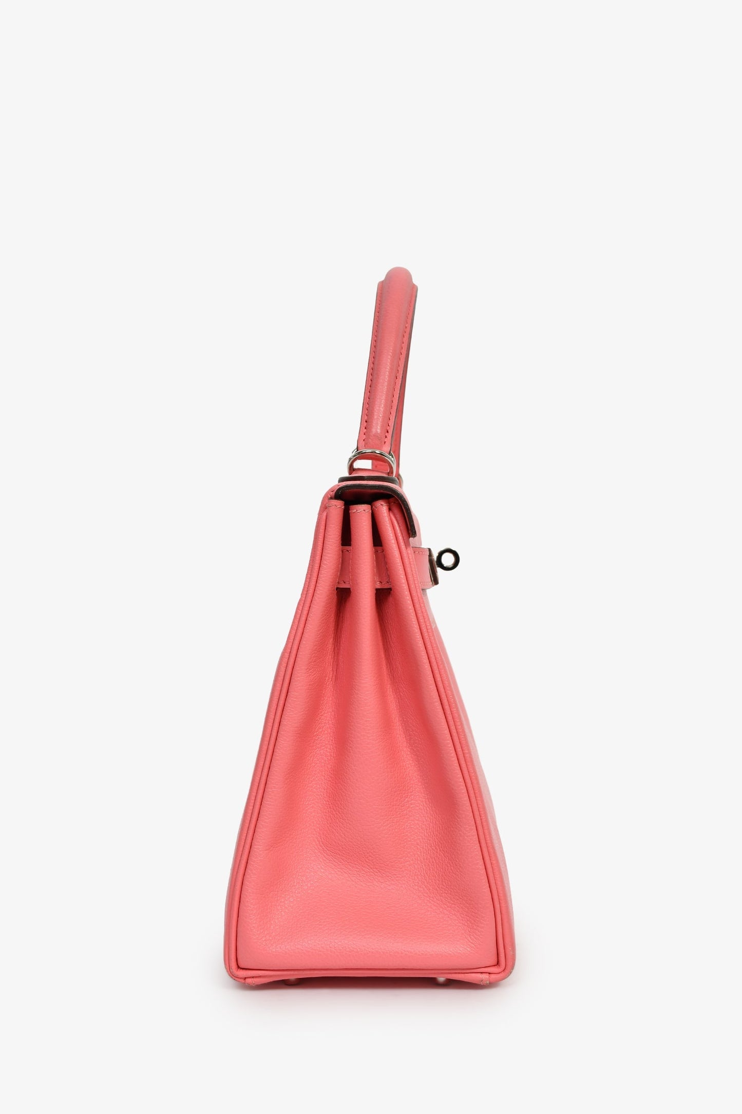 Hermès 2020 Rose D'Ete Evercolor Leather Verso Chevre Kelly Retourne 28