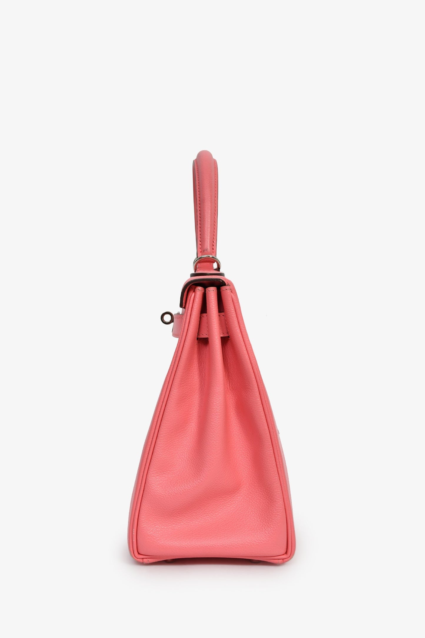 Hermès 2020 Rose D'Ete Evercolor Leather Verso Chevre Kelly Retourne 28
