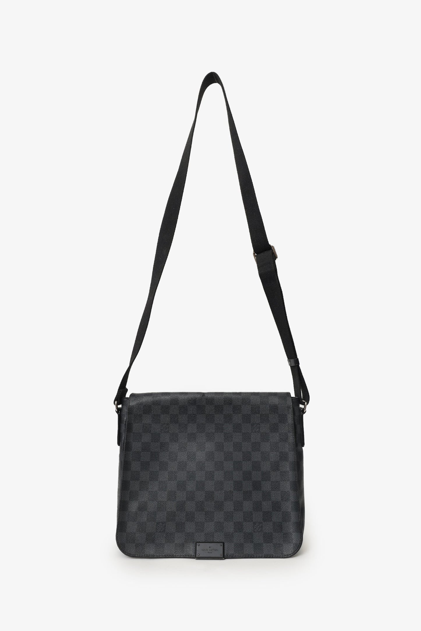 Louis Vuitton 2013 Damier Graphite Daniel MM Messenger Bag