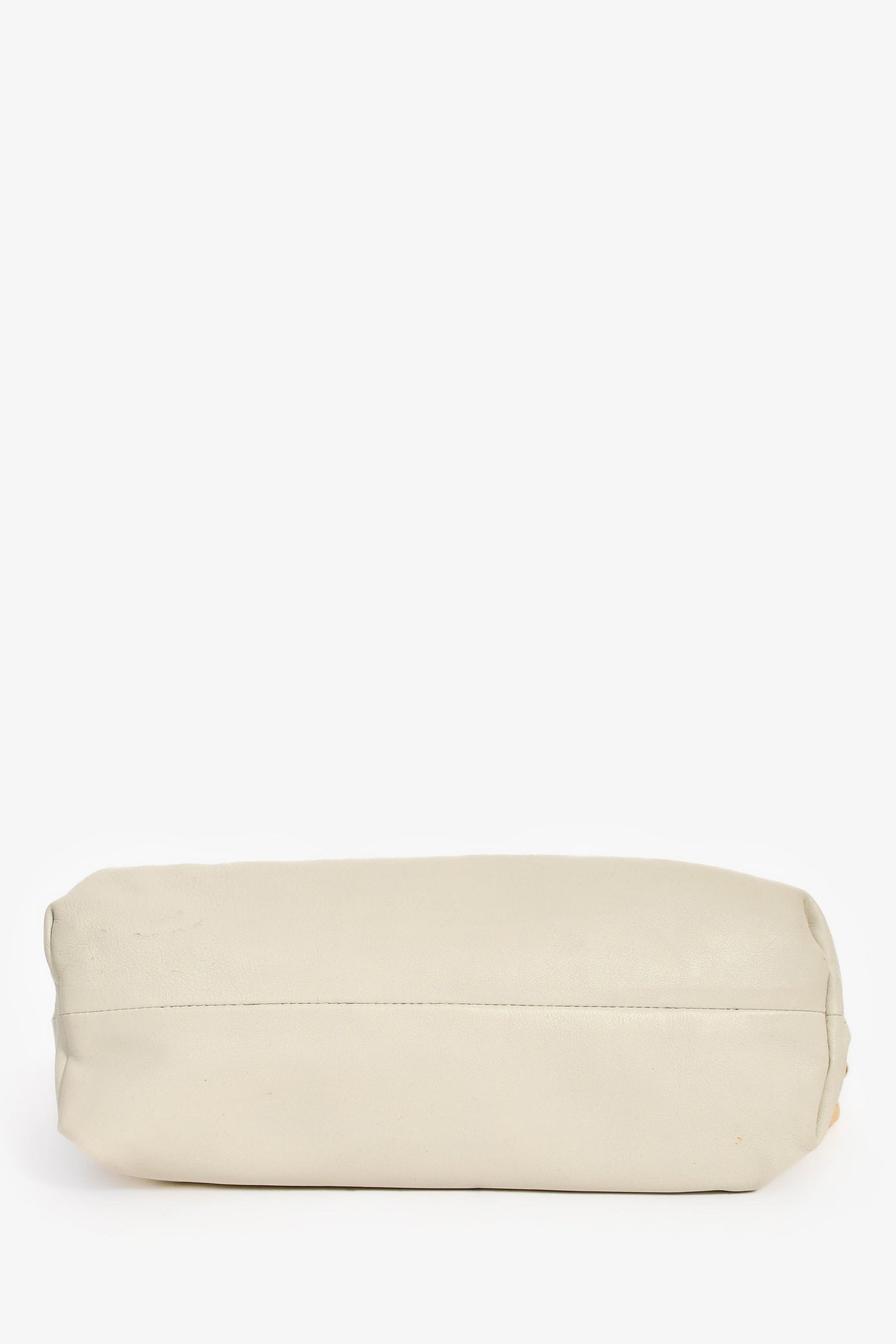 Bottega Veneta Beige Chain Pouch Bag