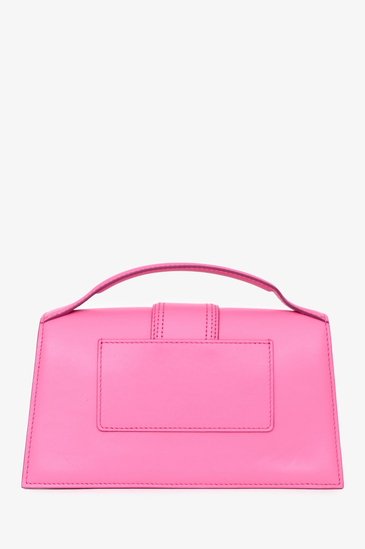 Jacquemus Pink Leather Le Bambino Top Handle Bag