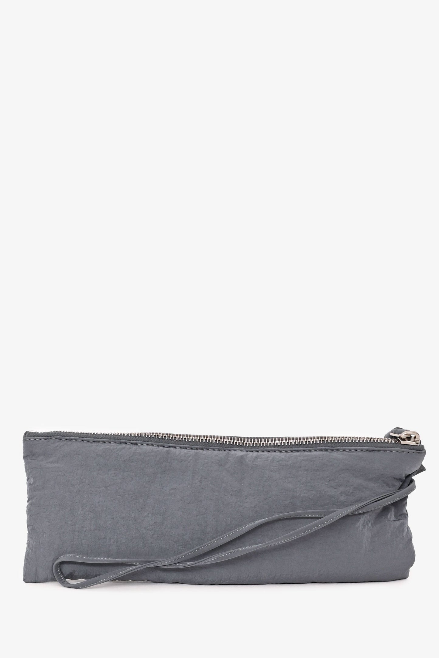 Bottega Veneta Grey Padded Intreccio-Woven Nylon Crossbody Bag