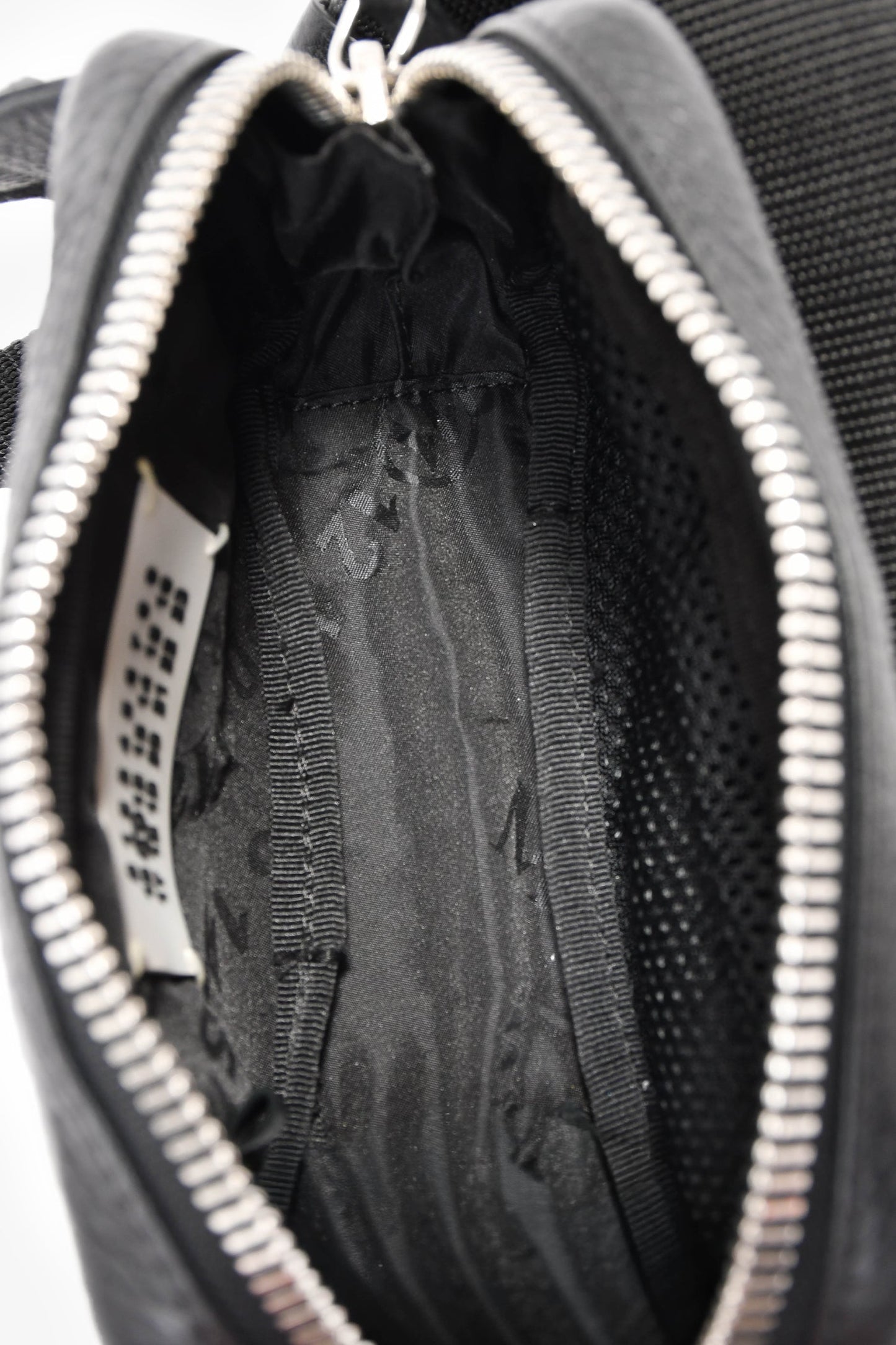 Maison Margiela Black Leather 'M11' Belt Bag