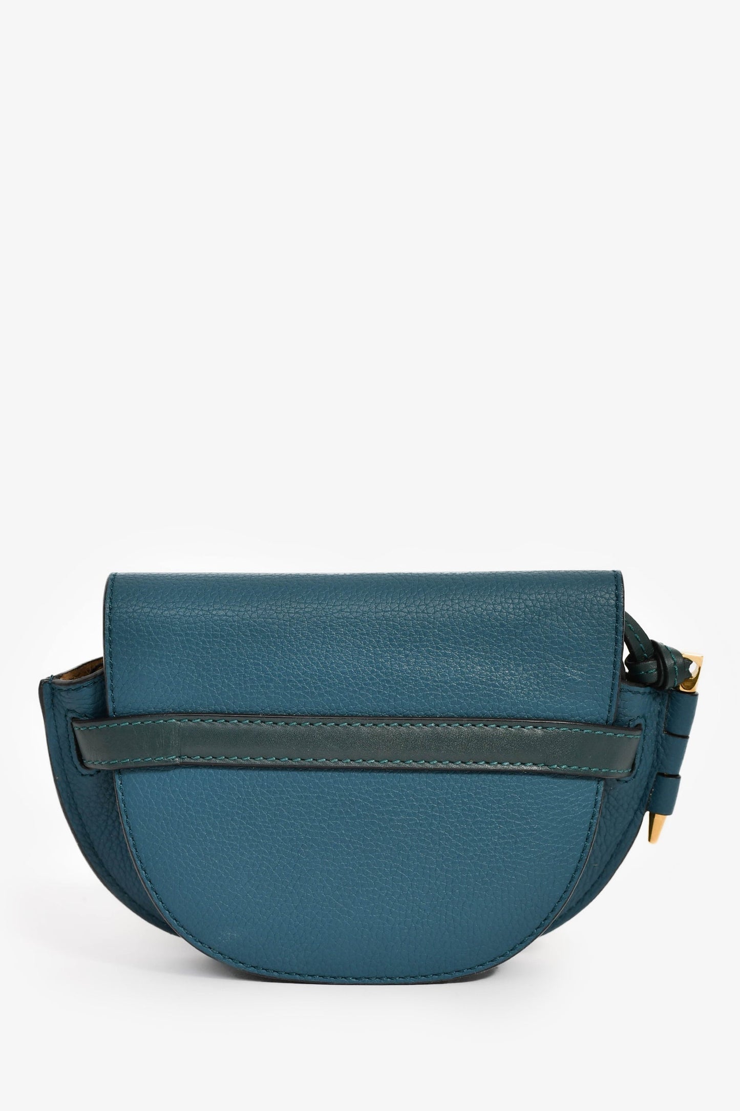 Loewe Blue Leather Mini 'Gate' Crossbody Bag