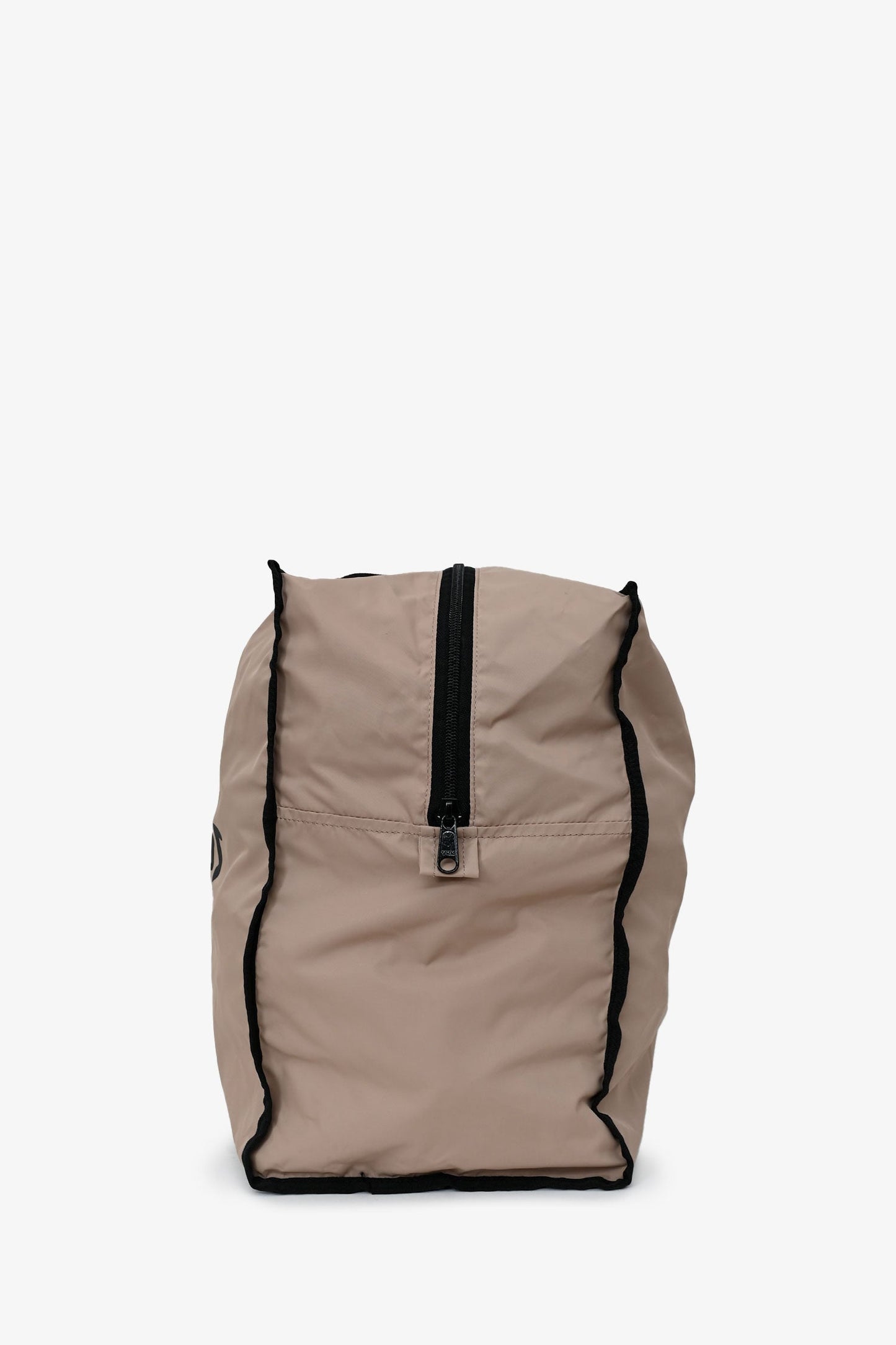 Comme Des Garcons 2023 Cream/Black Graphic Nylon Zip Tote