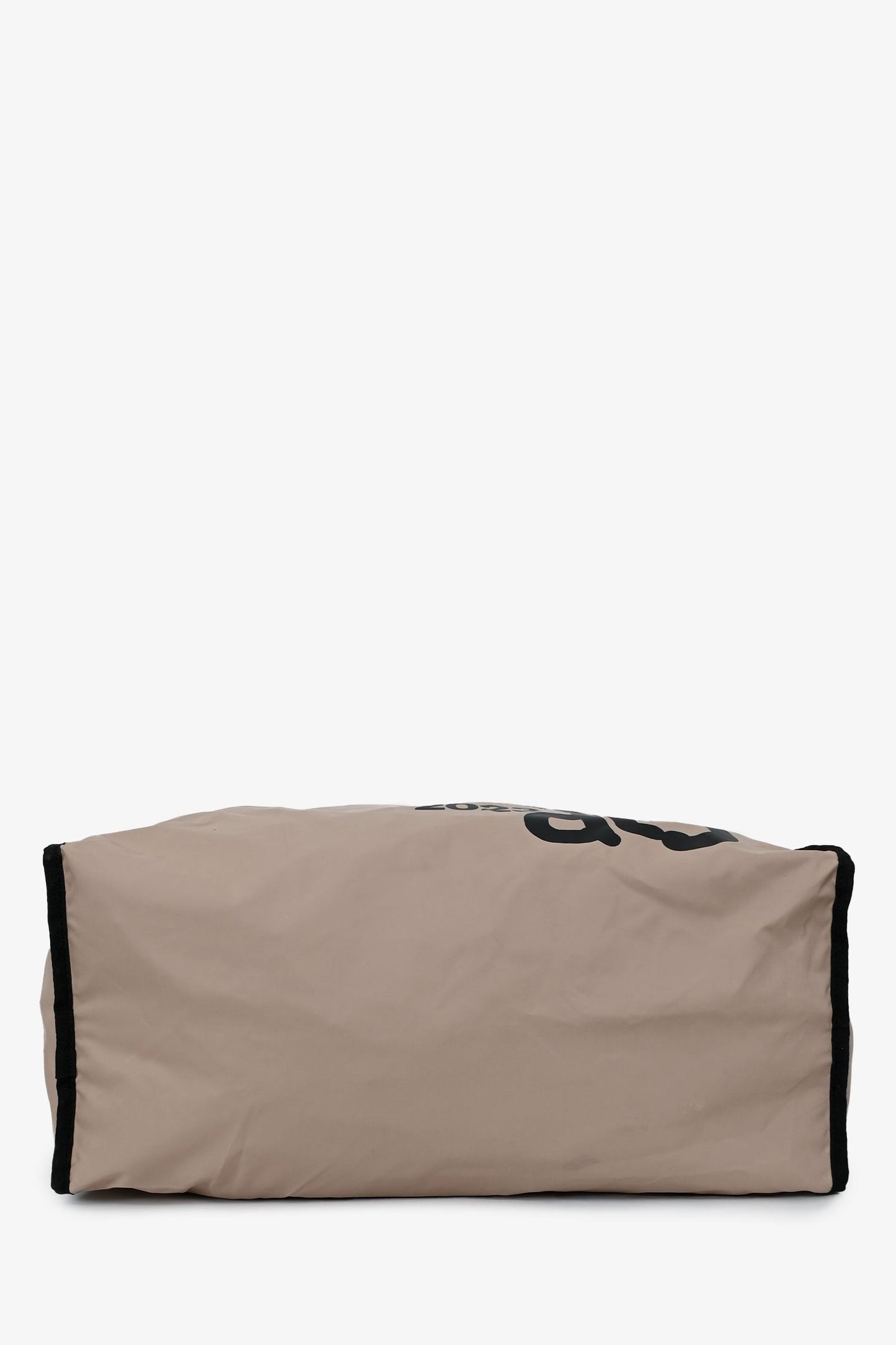 Comme Des Garcons 2023 Cream/Black Graphic Nylon Zip Tote