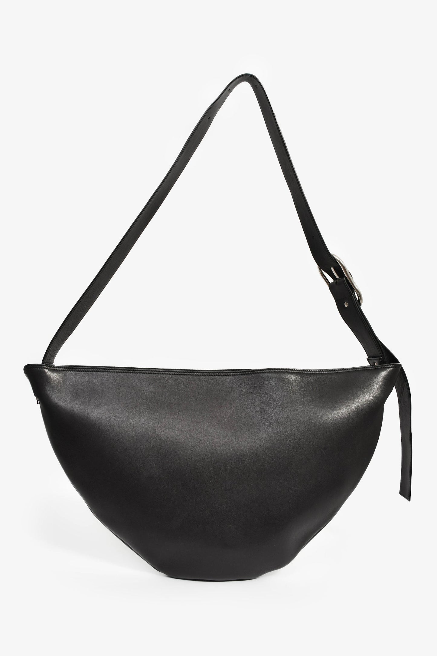 Celine 2017 Black Leather Medium 'Swing' Bag