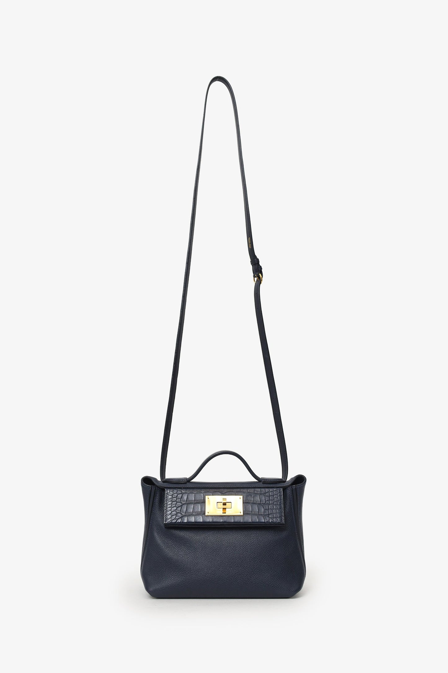 Hermès 2022 Blue Nuit Evercolour/Alligator Touch 24/24 21