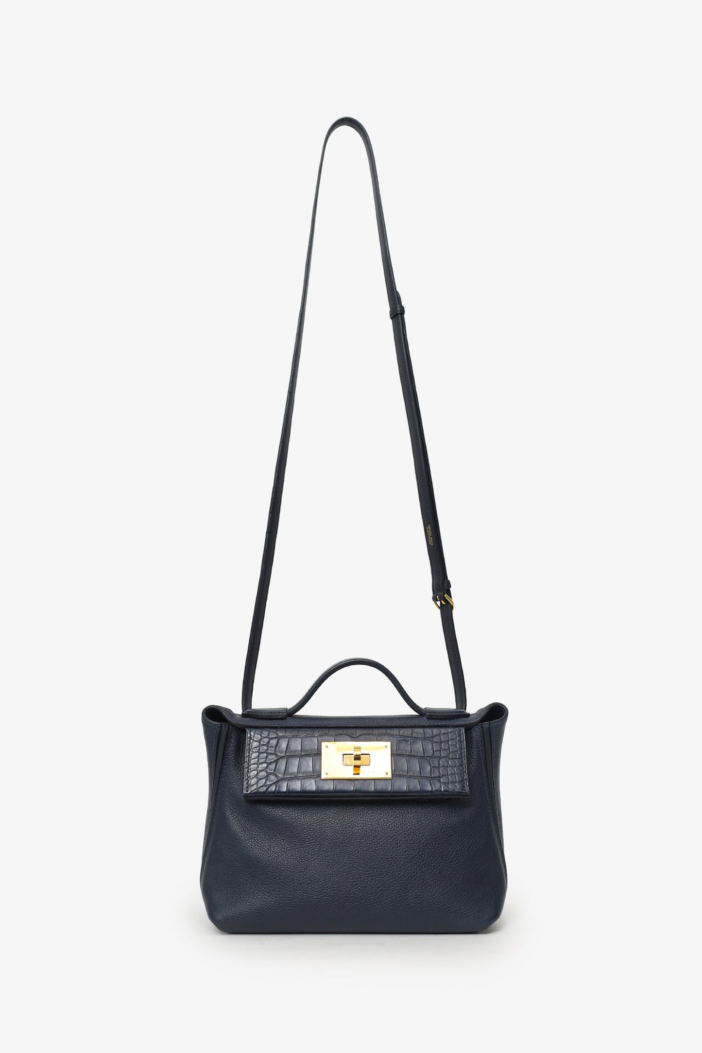 Hermès 2022 Blue Nuit Evercolour/Alligator Touch 24/24 21